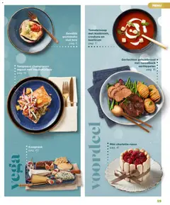 Tompouce champignon ragout met roodlofsalade, Tompouce mushroom ragout with red chicory salad. - Voorbeeld van een folder van Plus, geldig van 29.11.2025 | Pagina: 59
