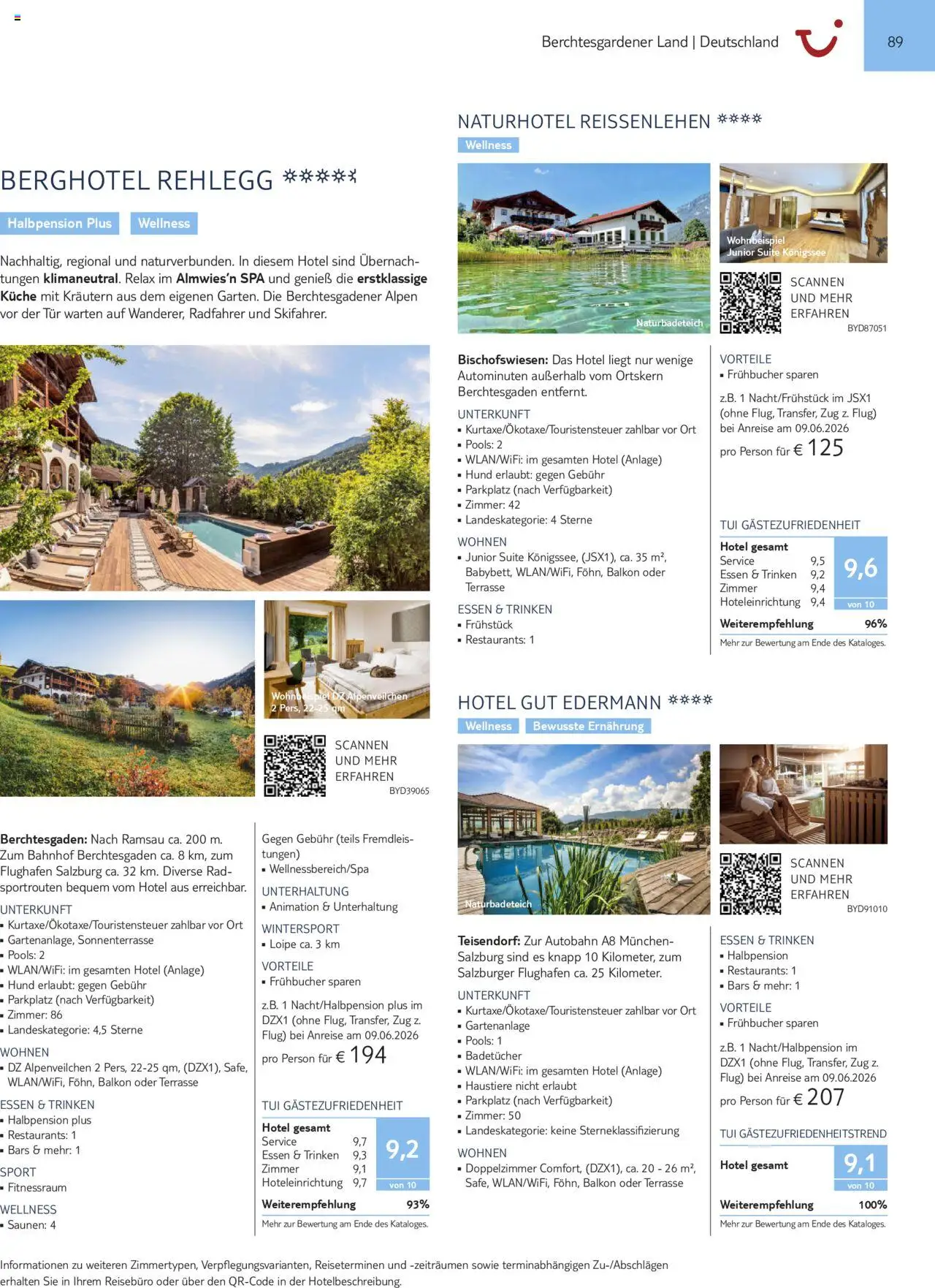 TUI Urlaub mit eigener Anreise 2025/26 – gültig ab 01.11.2025 | Seite: 89 | Produkte: Küche, Tür