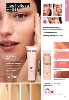 Oriflame-mainoslehti voimassa 08.10.2025 alkaen | Sivu: 39 | Tuotteet: Meikki, BB cream, Poskipuna