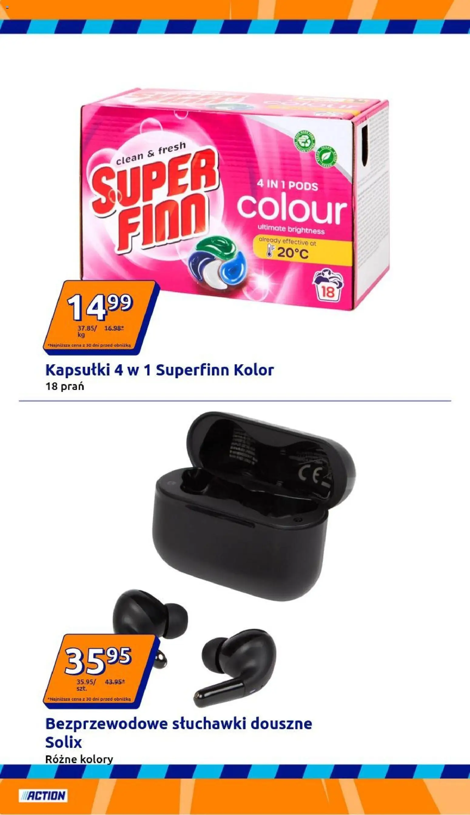Action Gazetka od 14.01.2026 | Strona: 8 | Produkty: Słuchawki