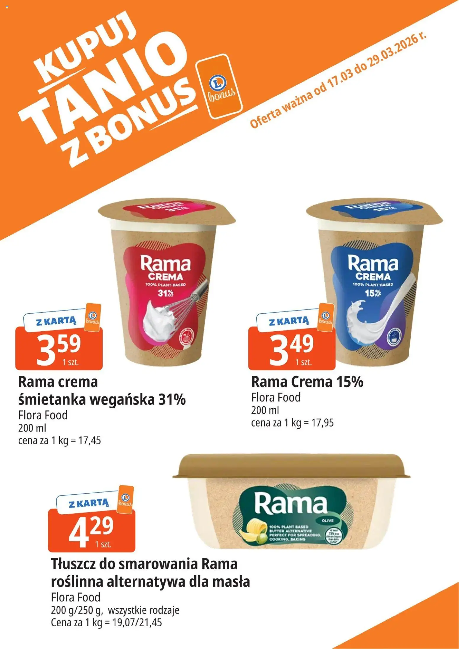 E.Leclerc gazetka - Radom kupony dodatkowe od 17.03.2026 | Strona: 8 | Produkty: Karta