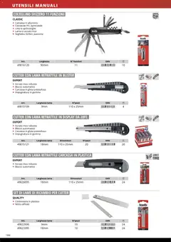 Anteprima del volantino Einhell volantino Accessori  valido a partire dal 17.03.2026 | Pagina: 186 | Prodotti: Lima, Cacciavite, Contenitore, Alluminio