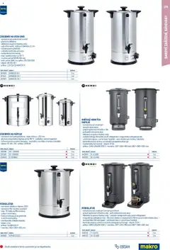 Náhled letáku Makro leták - Gastro vybavení a zařízení od 01.02.2025 | Strana: 179 | Produkty: Mléko, Zásobník, Kabel, Tác