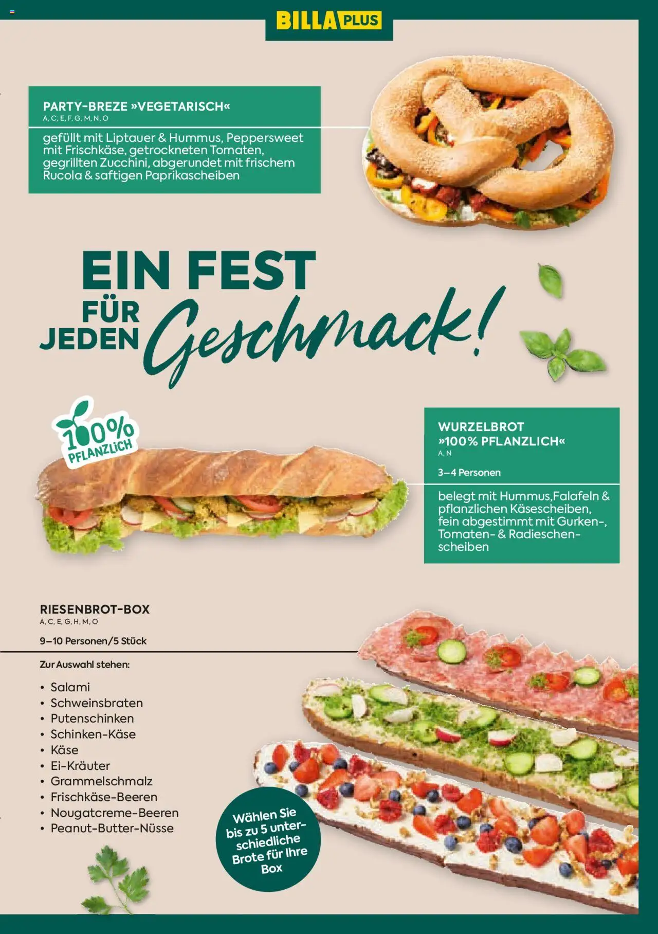 Billa Plus Vorbestellservice Folder gültig ab 25.09.2024 | Seite: 11 | Produkte: Gurken, Käse, Salami, Tomaten
