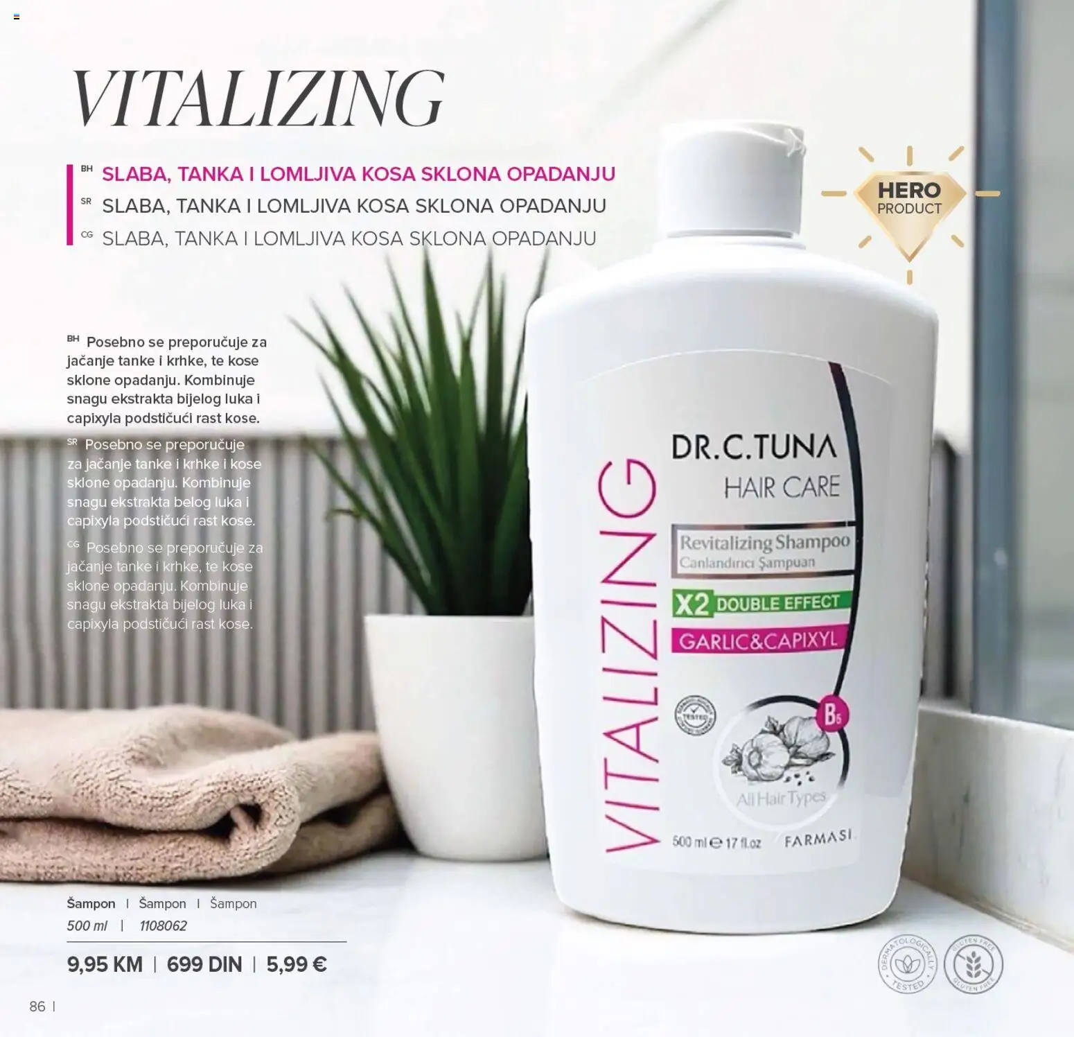 Farmasi katalog - važi od 01.01.2026 | Strana: 86 | Proizvode: Šampon