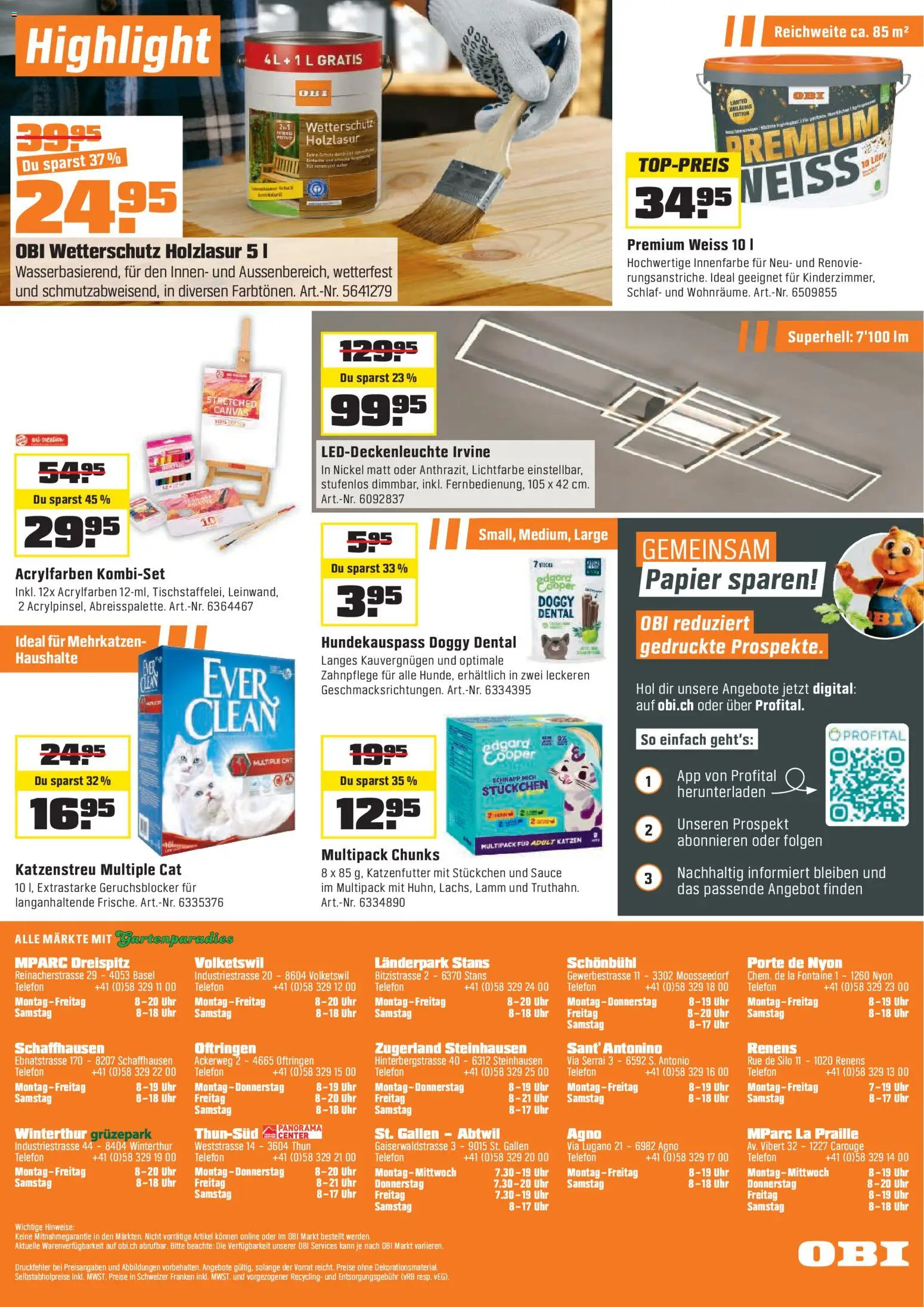 OBI - ALLES MACHBAR MIT OBI – gültig ab 31.03.2026 | Seite: 16 | Produkte: Telefon, Uhr