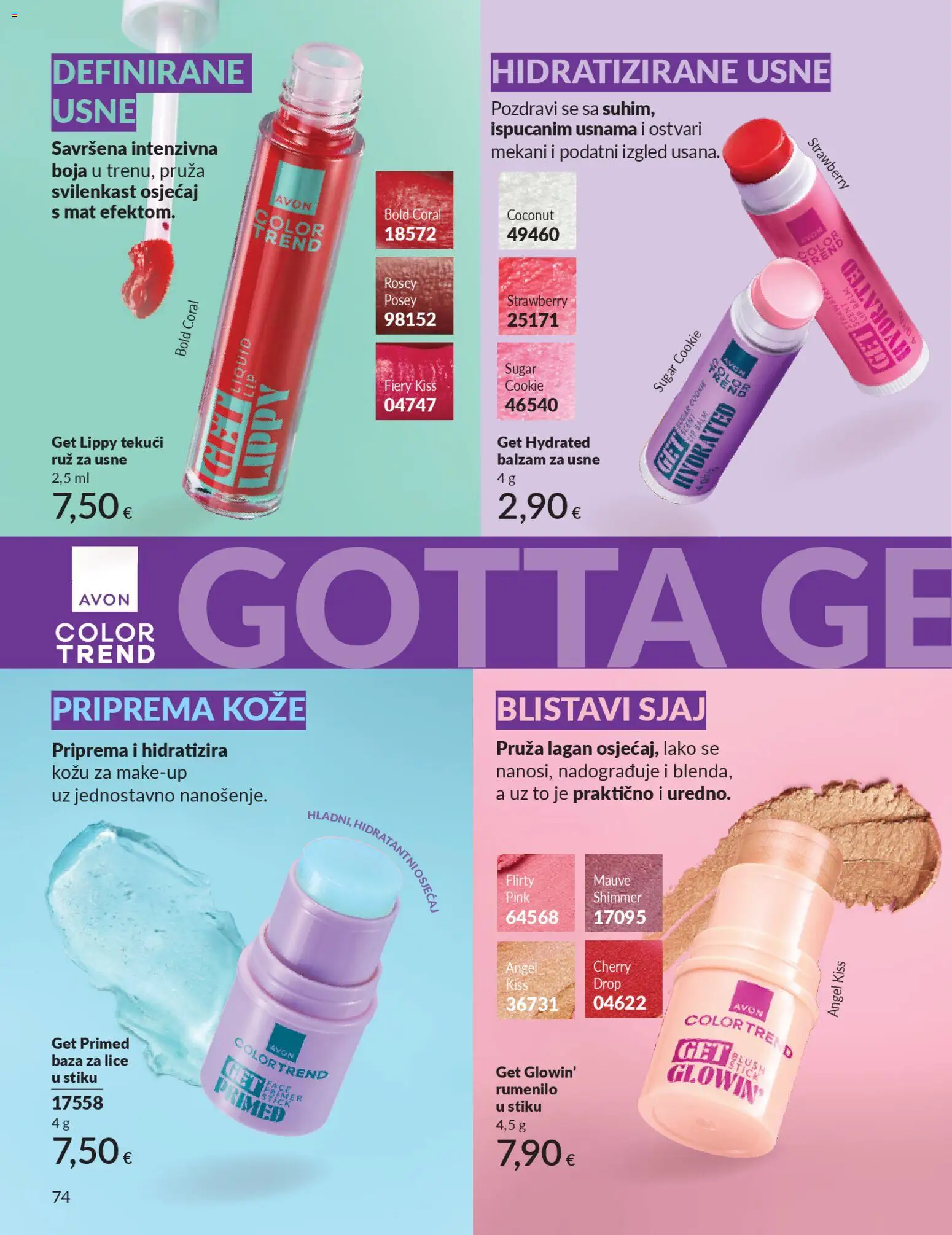 Avon katalog | vrijedi od 01.02.2026 | Stranica: 80 | Proizvodi: Balzam za usne, Rumenilo, Ruž