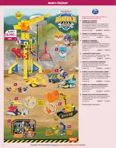 Müller Játékkatalógus 2025 - amely érvényes a következő dátumtól: 27.10.2025 | Oldal: 20 | Termékek: Plüss