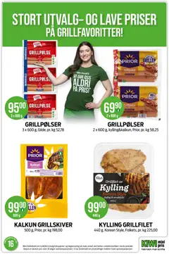 Forhåndsvisning av KYLLING GRILLFILET, 440 g, Korean Style, Folkets, pr. kg 225,00 gyldig fra 13.04.2026 | Side: 3 | Produkter: Kylling, Kiwi, Папір, Kalkun