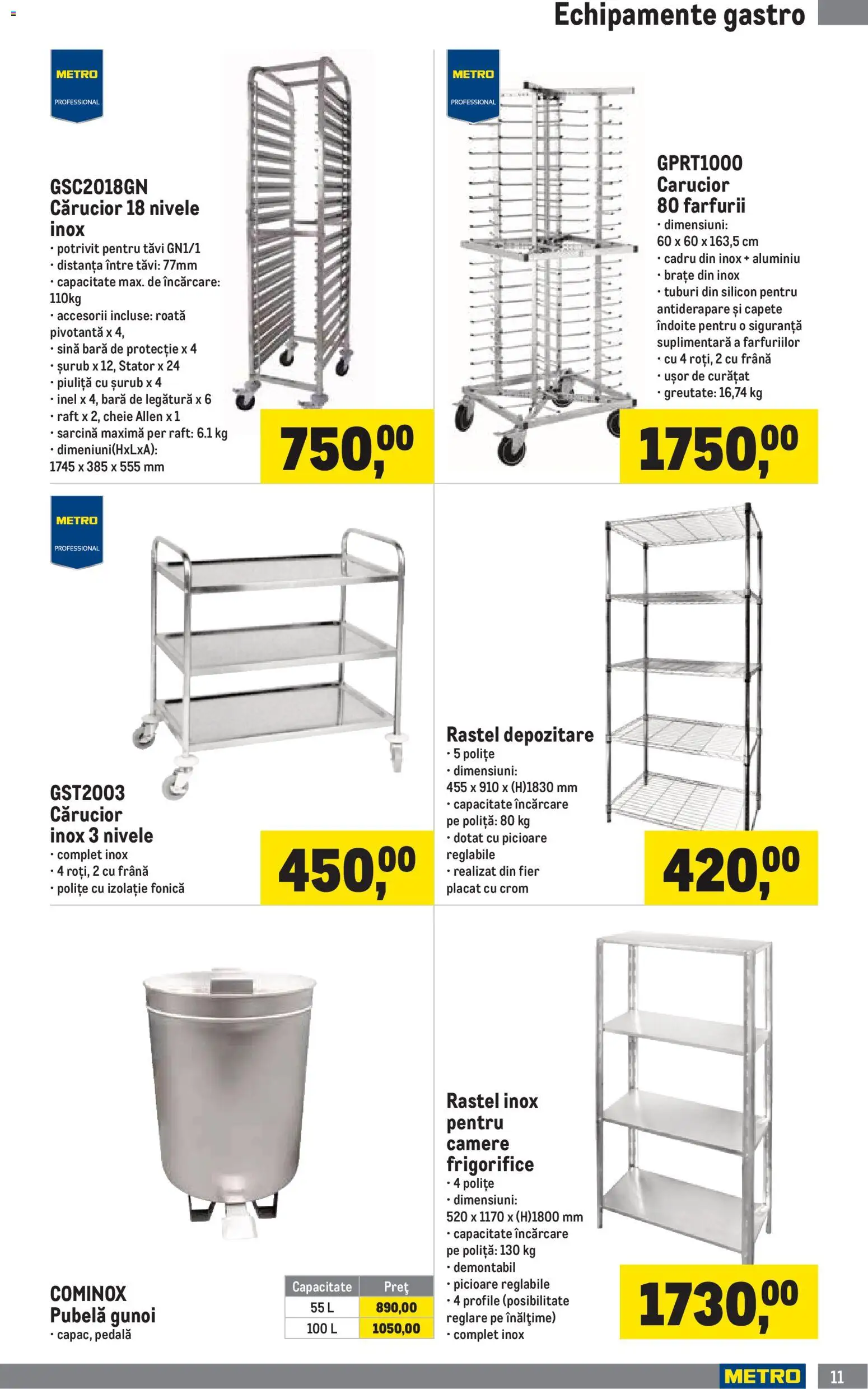 Noul catalog Metro – valabil de la 05.01.2026 | Pagină: 11 | Produse: Inel, Raft