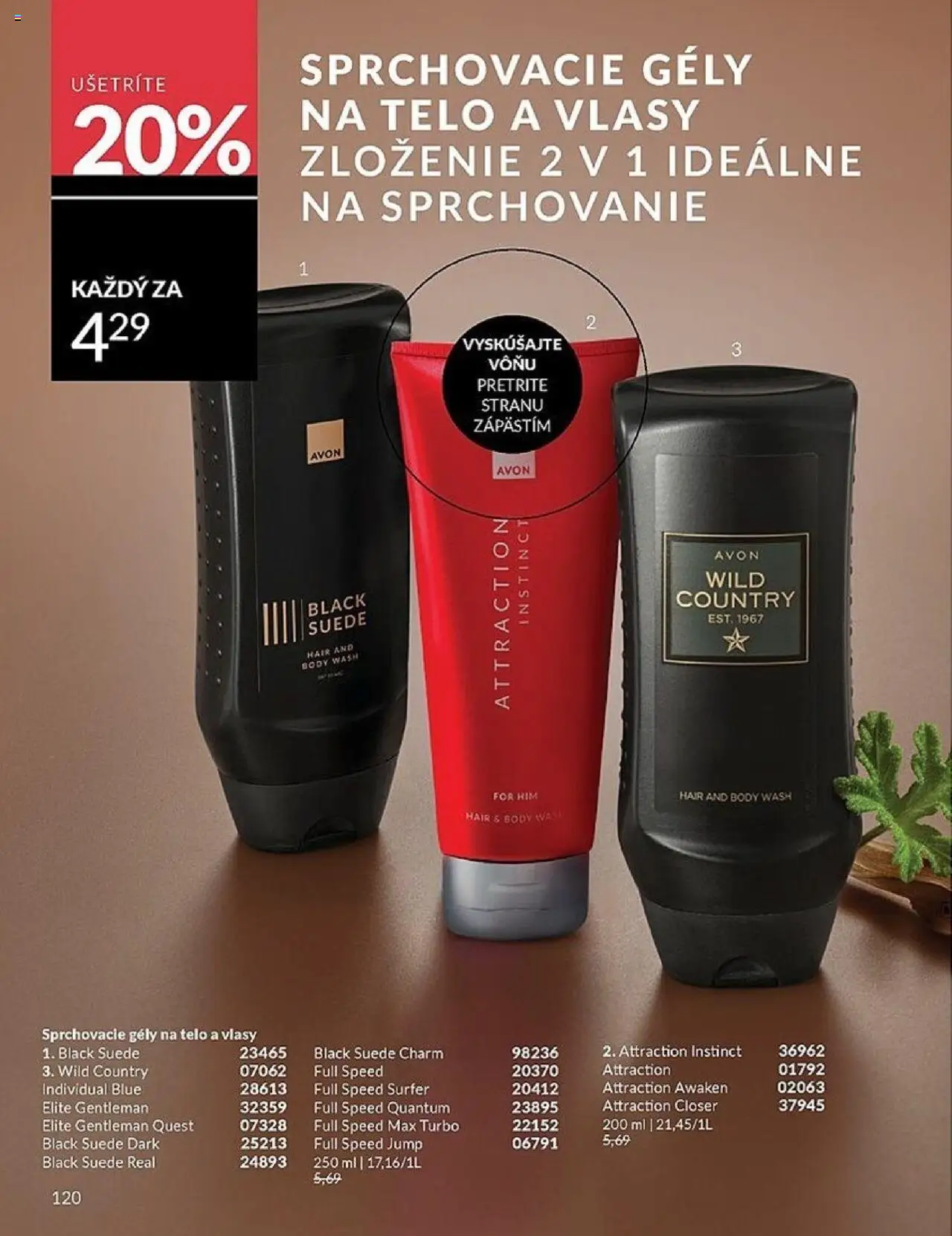 Nové Avon akcie – leták je platný od 01.10.2025 | Strana: 120