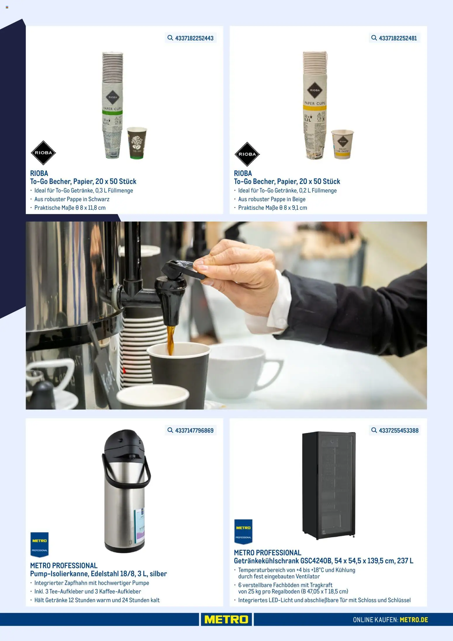 Metro Online Non-Food Imbiss Sortiment – gültig ab 13.04.2026 | Seite: 3 | Produkte: Ventilator, Tür