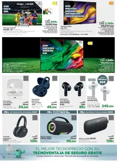 Vista previa El Corte Inglés ofertas válido desde el 27.04.2026 | Página: 12 | Productos: Televisor, Auriculares, Altavoz