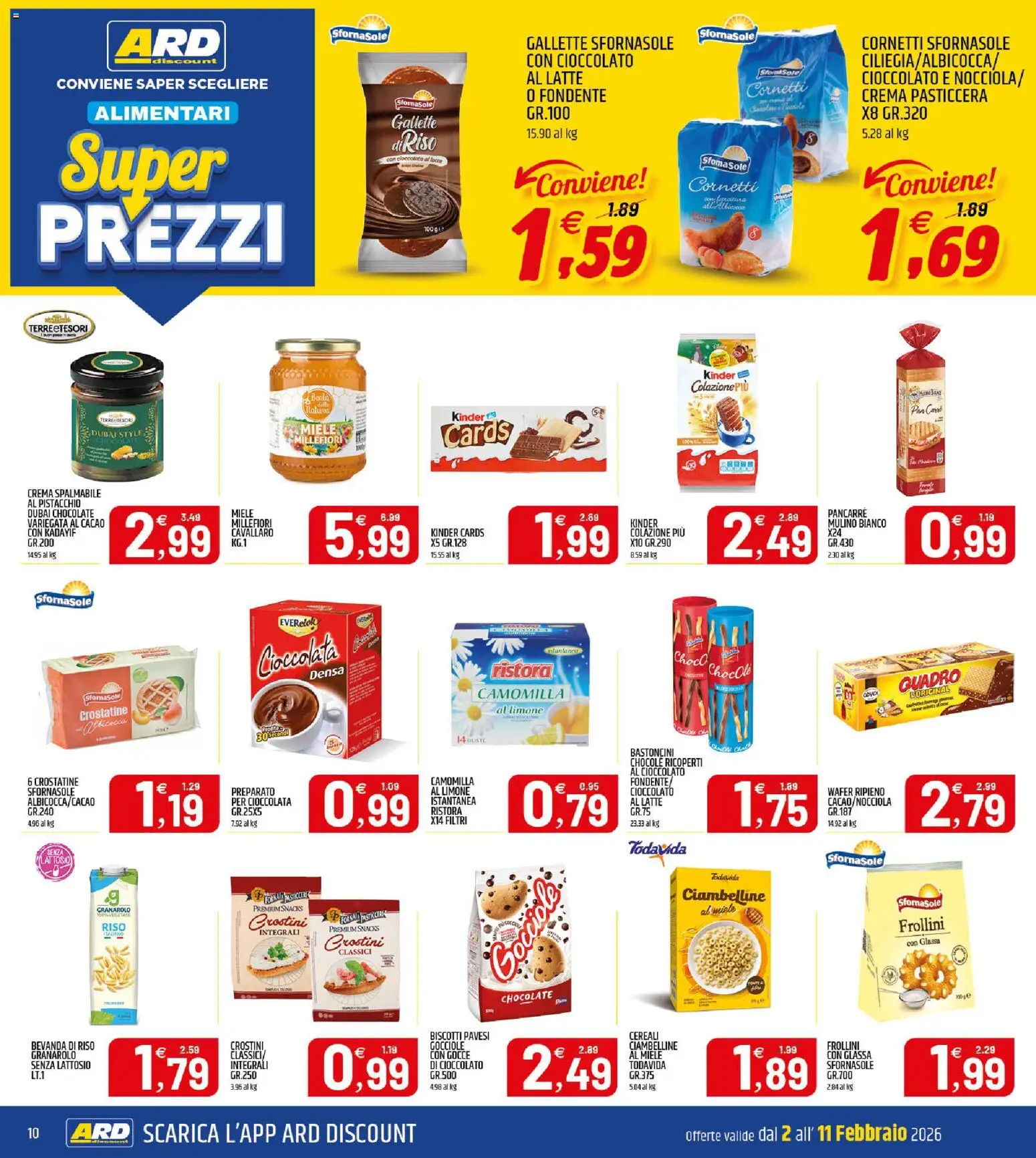 Volantino ARD Discount del 02.02.2026 | Pagina: 10
