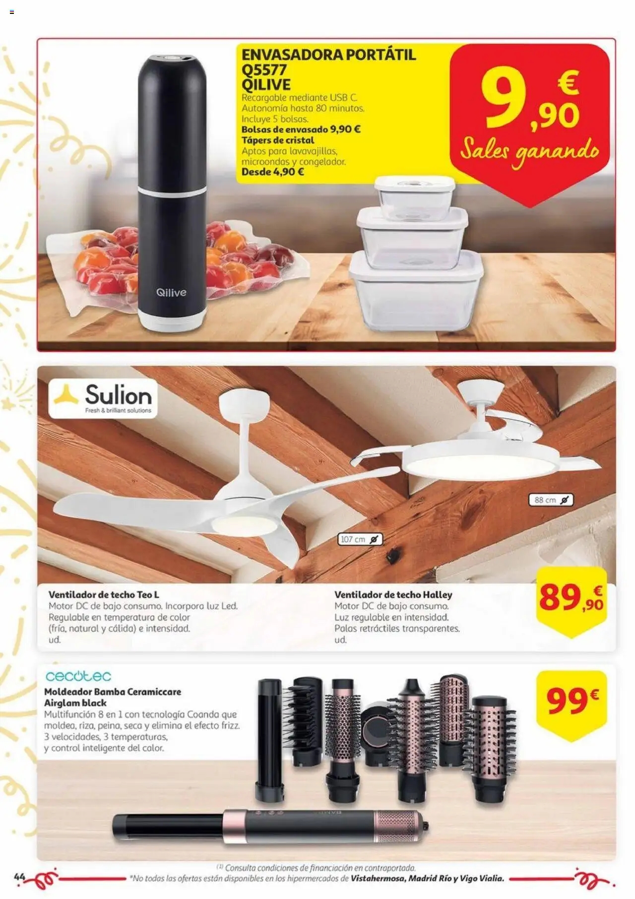 Alcampo - Aniversario │ válido desde el 03.06.2025 | Página: 44 | Productos: USB, Ventilador