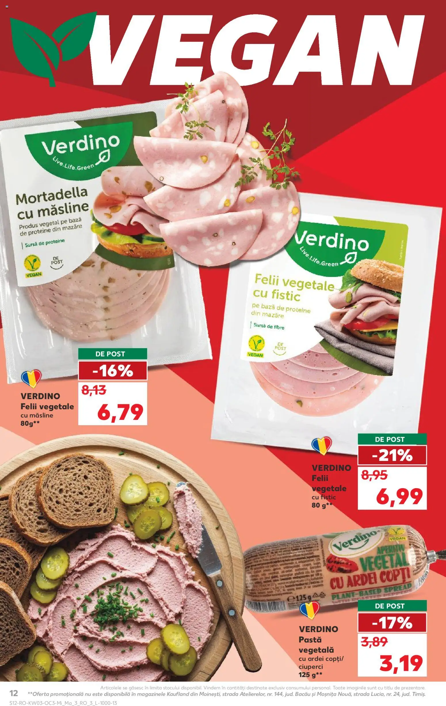 Noul catalog Kaufland – valabil de la 14.01.2026 | Pagină: 12 | Produse: Mazăre, Măsline, Ardei, Fistic