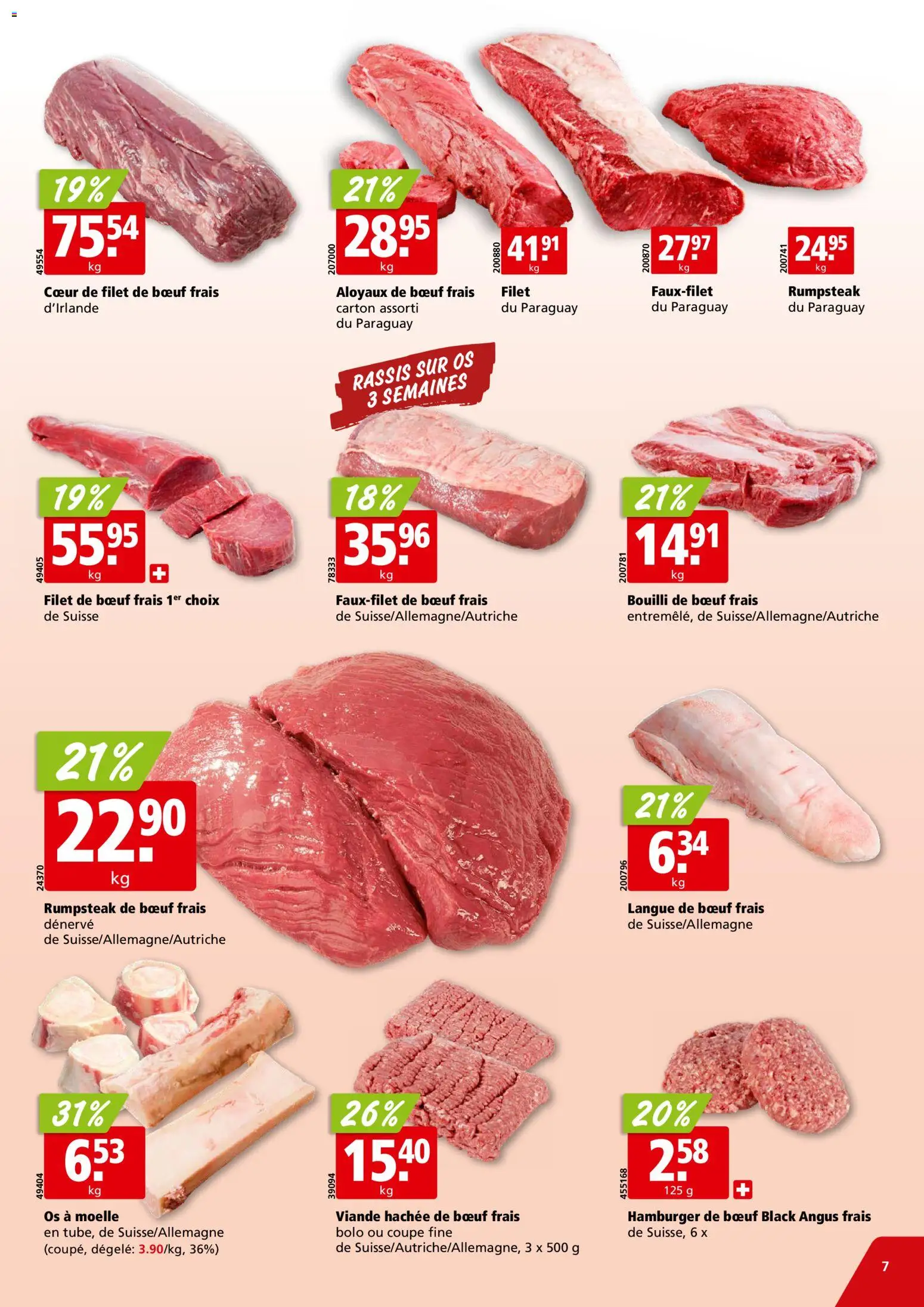 Aligro Aktionen Chavannes, Matran, Genève, Sion – gültig ab 09.02.2026 | Seite: 7