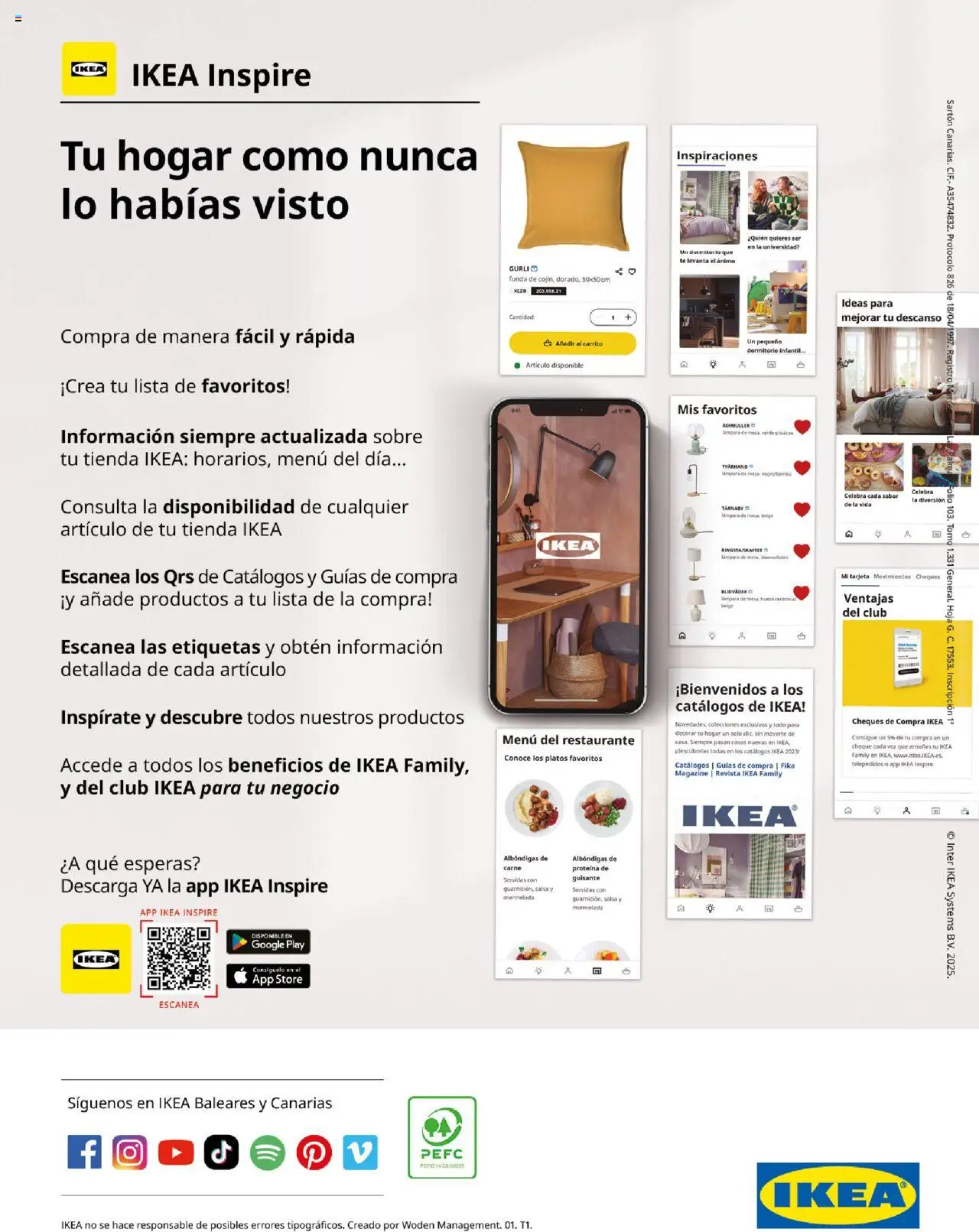 Catálogo IKEA Baños │ válido desde el 04.02.2025 | Página: 32 | Productos: Té, Funda, Mesa, Lámpara