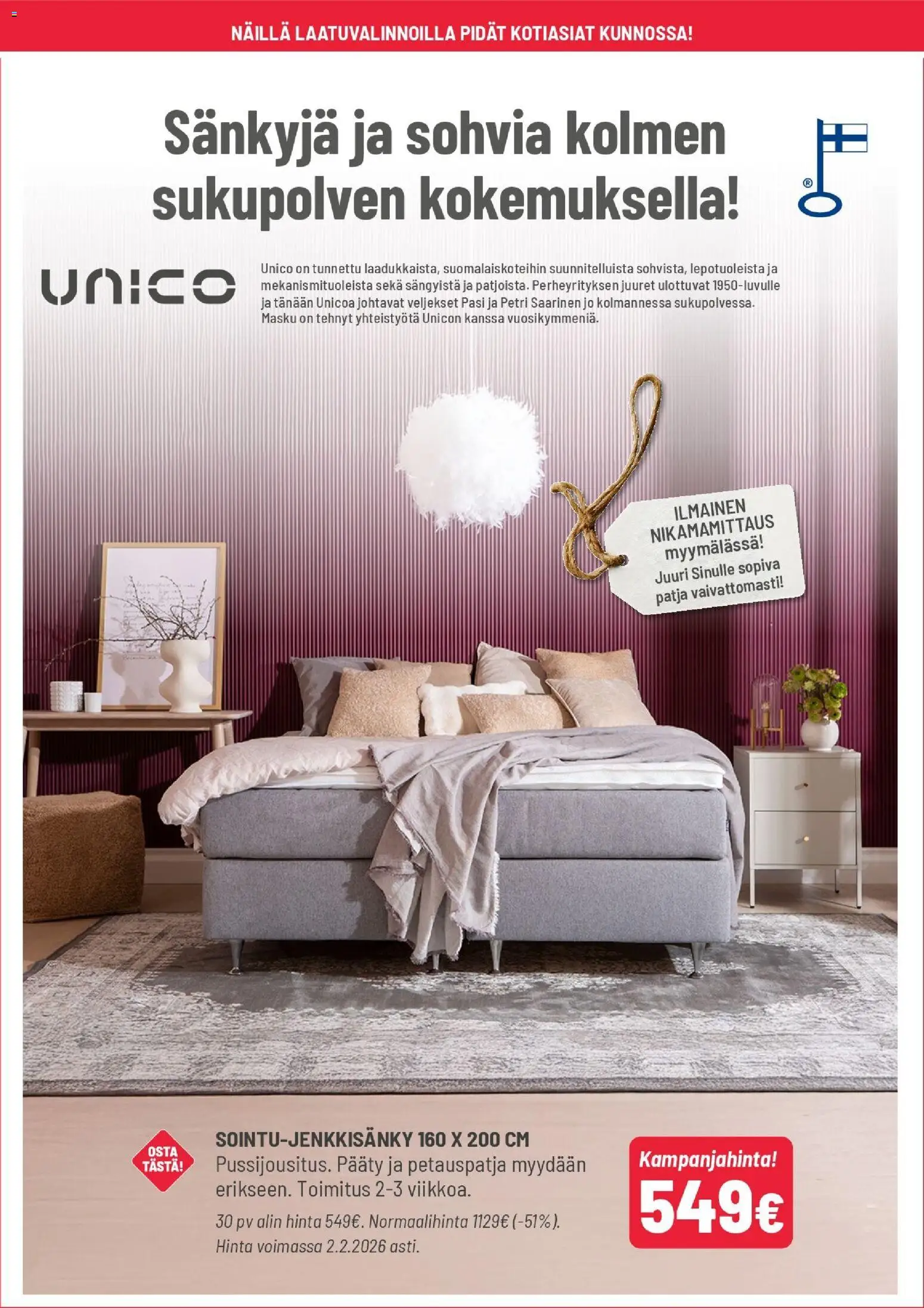 Masku tarjoukset – voimassa 27.01.2026 alkaen | Sivu: 12 | Tuotteet: Patja, Petauspatja