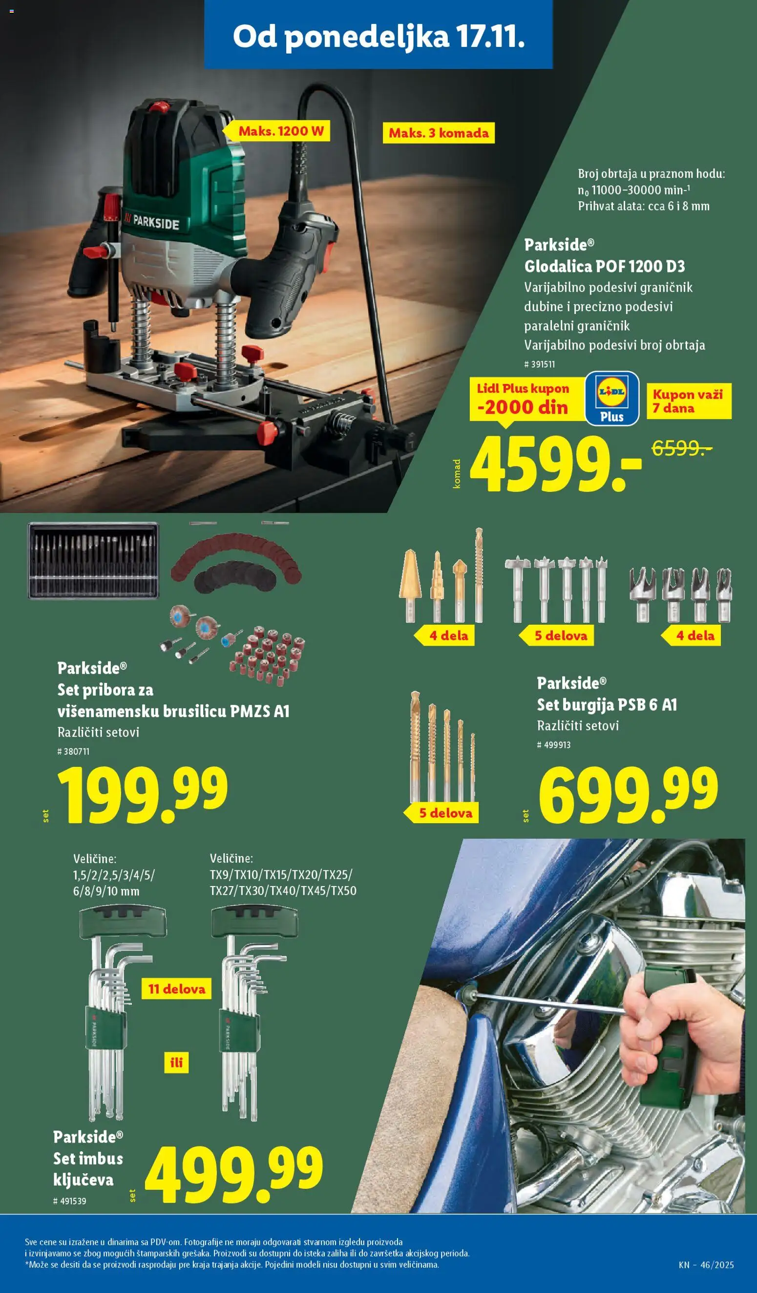Lidl katalog - važi od 13.11.2025 | Strana: 67 | Proizvode: Parkside
