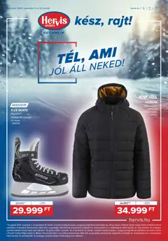 Hervis Sports Akciós újság - amely érvényes a következő dátumtól: 11.11.2025