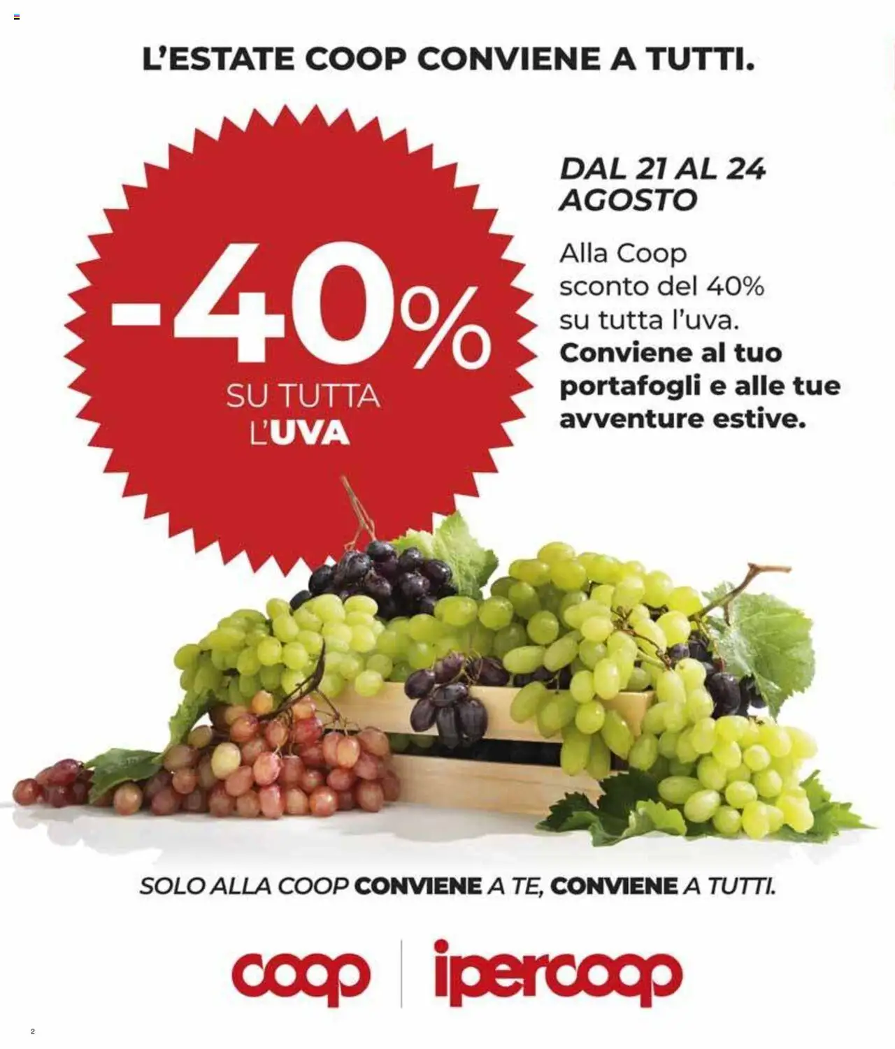 Volantino COOP del 21.08.2025 | Pagina: 2