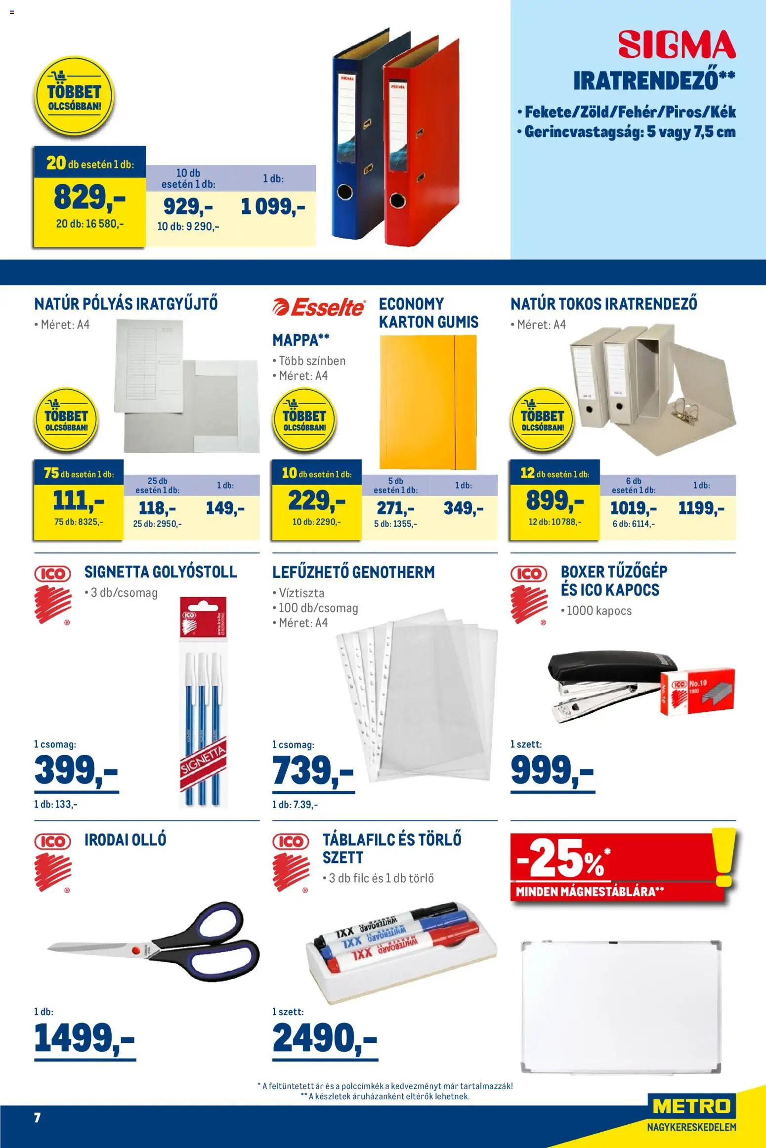 Metro akciós ujság - amely érvényes a következő dátumtól: 02.11.2025 | Oldal: 7