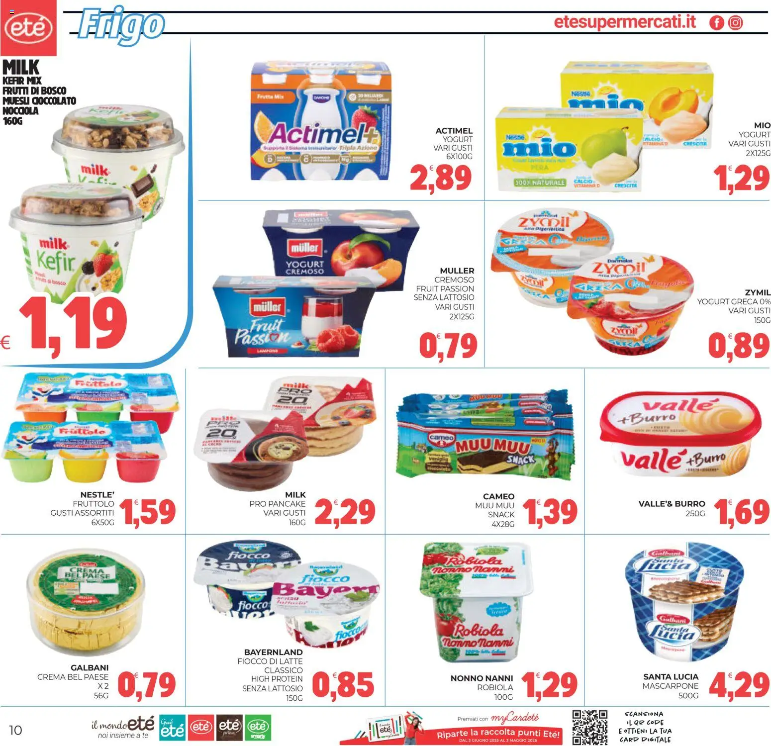 Volantino Eté del 18.02.2026 | Pagina: 10 | Prodotti: Tè, Frutta, Burro, Mascarpone