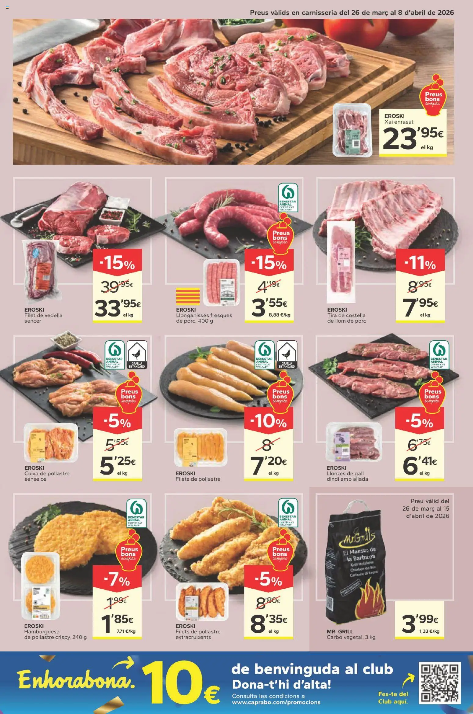 Caprabo folleto 30 anys │ válido desde el 26.03.2026 | Página: 5 | Productos: Barbacoa, Σοκολατούχο γάλα