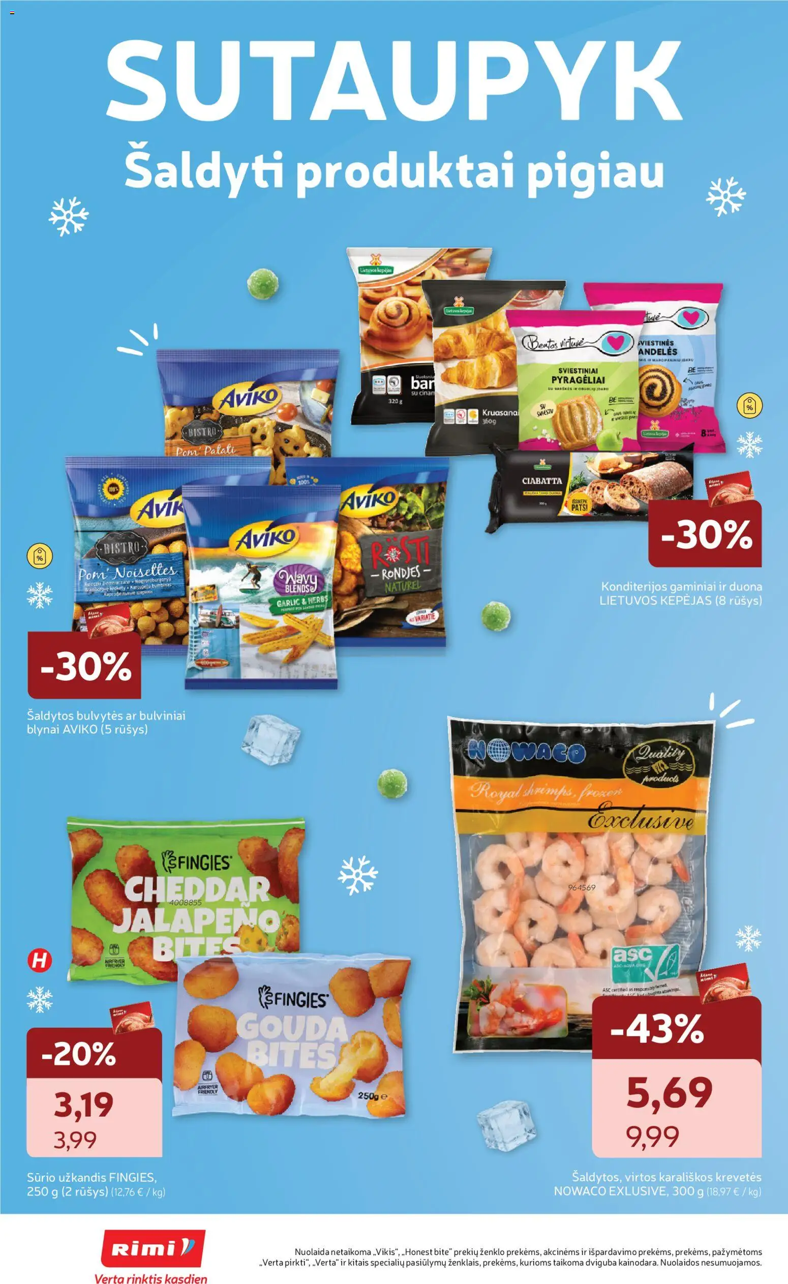 Rimi akcijos nuo 20.01.2026 | Puslapis: 2 | Prekių: Duona