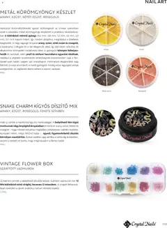 Crystal Nails 2026/27 Nagykatalógus - amely érvényes a következő dátumtól: 09.03.2026 | Oldal: 113 | Termékek: Virágok, Tárolódoboz