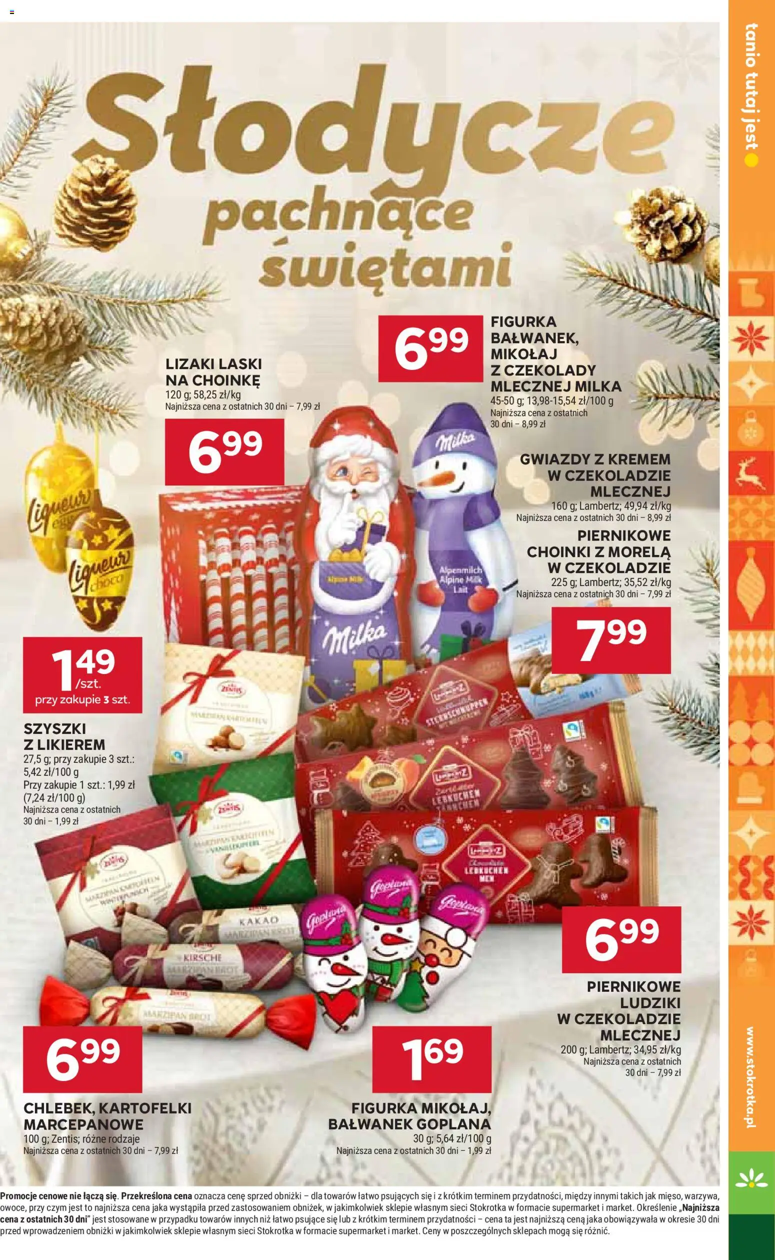 Stokrotka Gazetka od 11.12.2025 | Strona: 23 | Produkty: Czekolady, Słodycze, Milka, Lizaki
