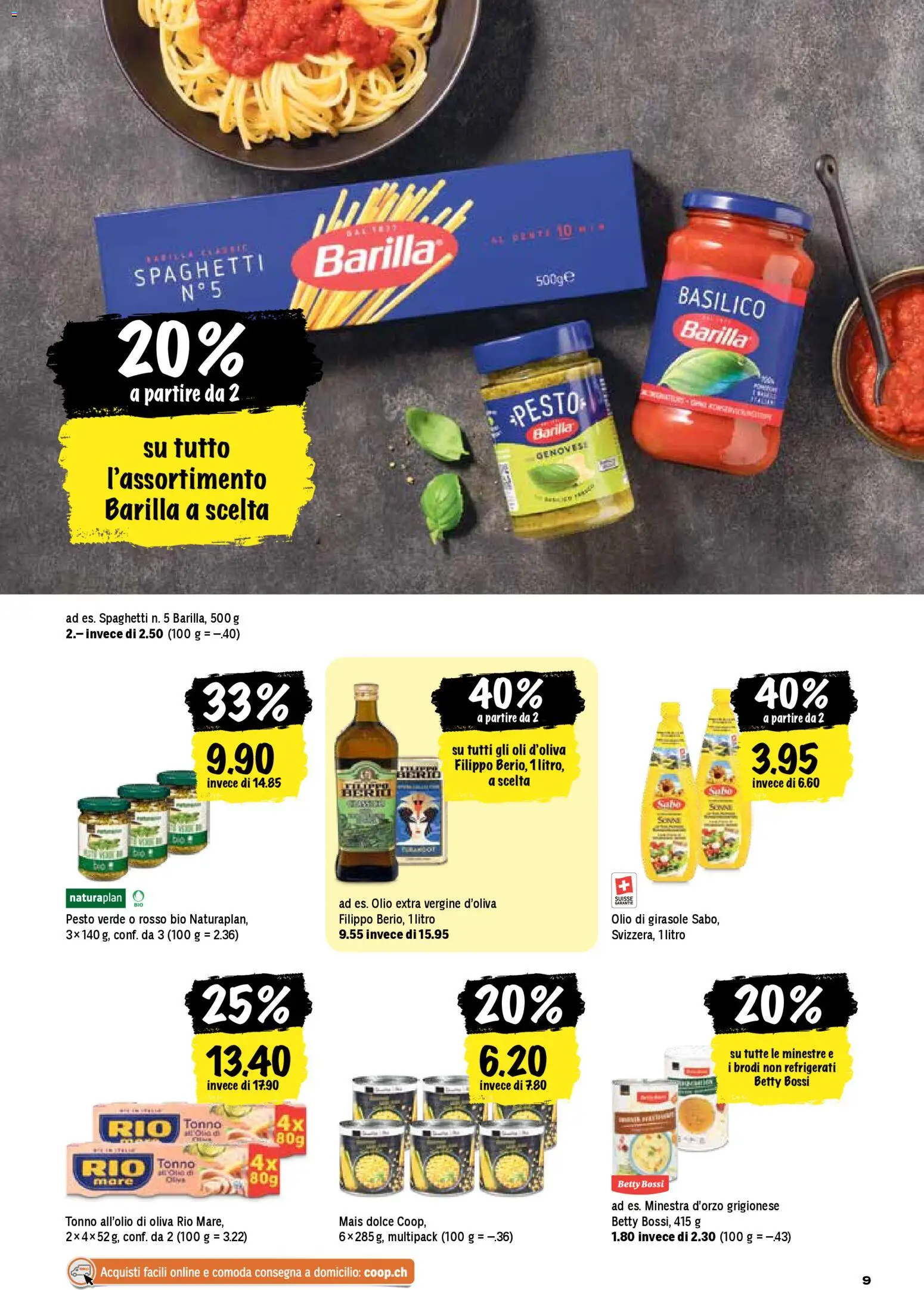 Coop - Una settimana di azioni – gültig ab 22.01.2026 | Seite: 9