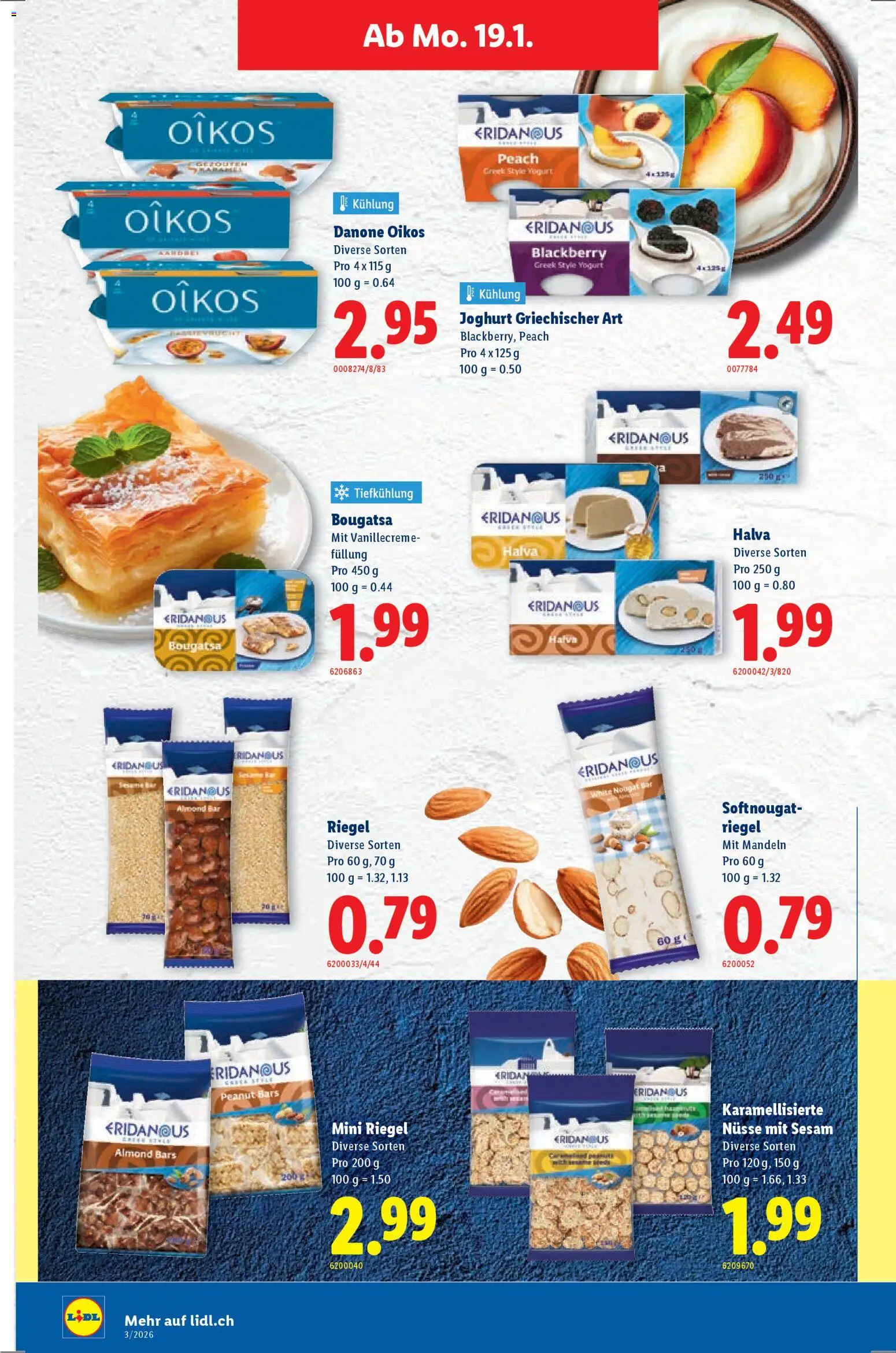 Lidl Aktionen – gültig ab 15.01.2026 | Seite: 24 | Produkte: Joghurt, Nüsse