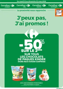 Carrefour City - Prévisualisation de Carrefour City catalogue J'peux pas valide à partir de 10.03.2026