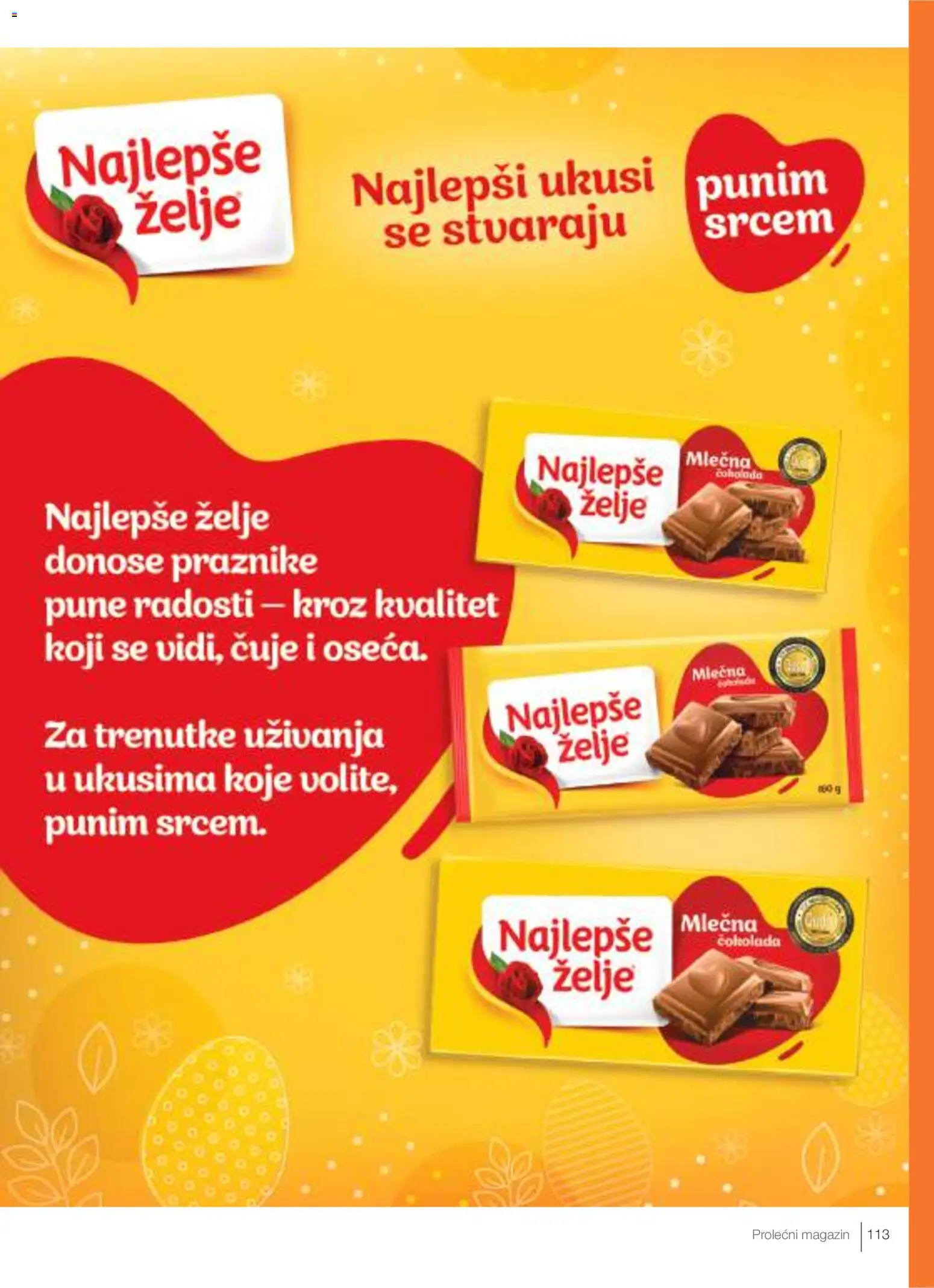 Roda katalog - važi od 09.04.2026 | Strana: 113 | Proizvode: Čokolada, Mlečna čokolada