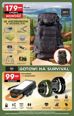 Biedronka gazetka od 07.07.2025 | Strona: 73 | Produkty: Kabel, Powerbank, Smartwatch, Bateria