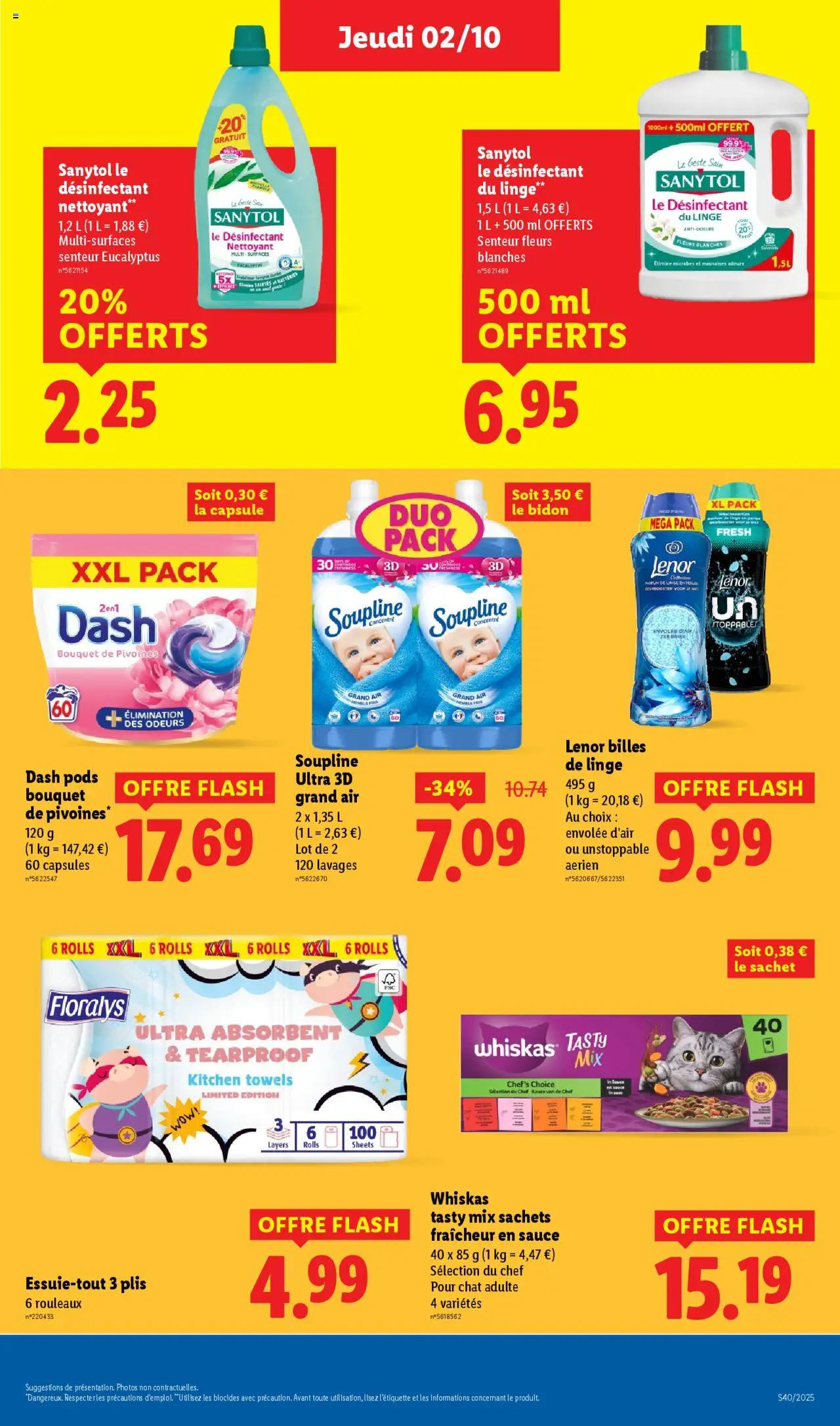  | Page: 23 | Produits: Essuie-tout, Lenor, Soupline
