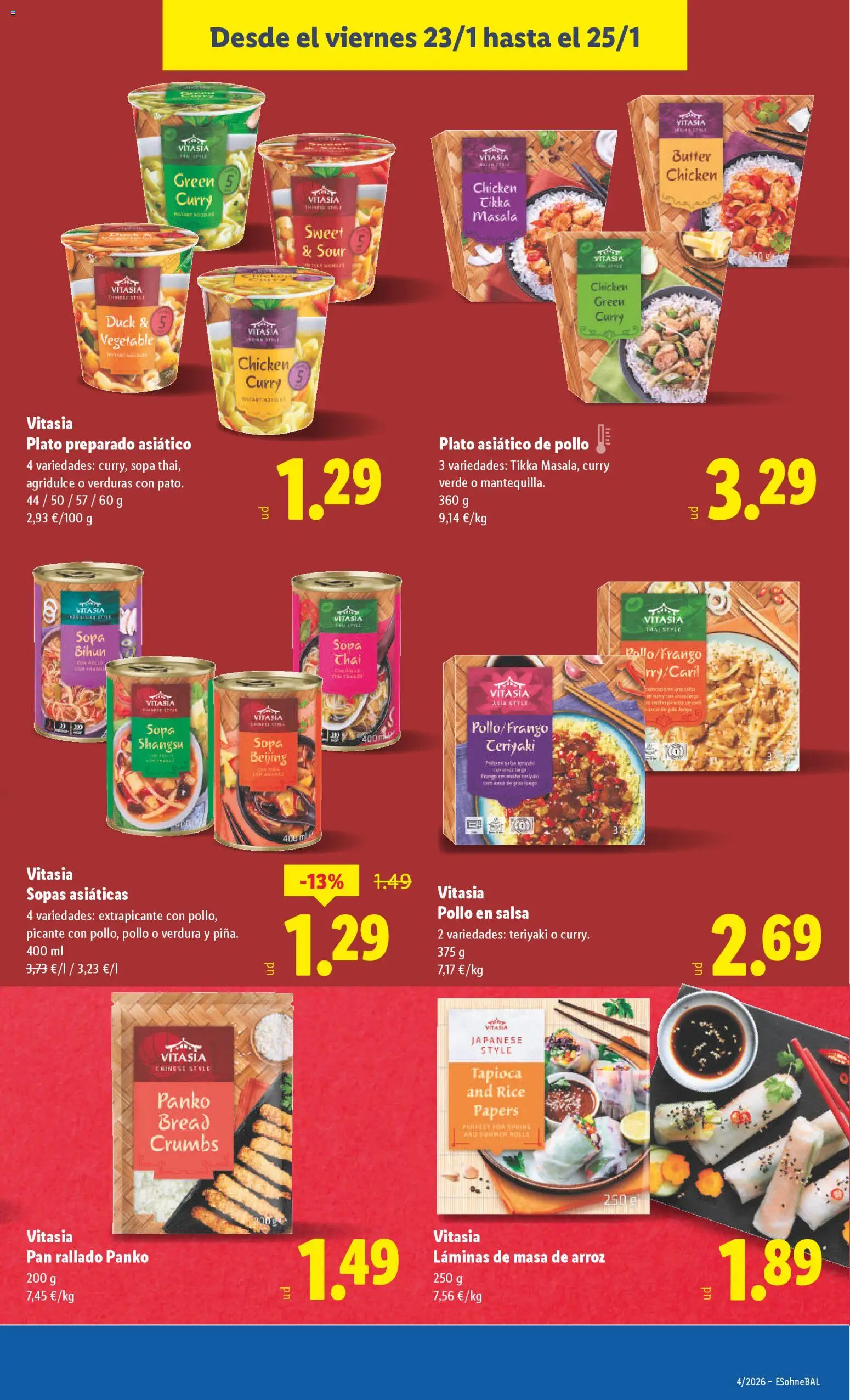 Lidl folleto │ válido desde el 19.01.2026 | Página: 33 | Productos: Pan, Arroz, Σανίδα, Κλειδαριά της πόρτας