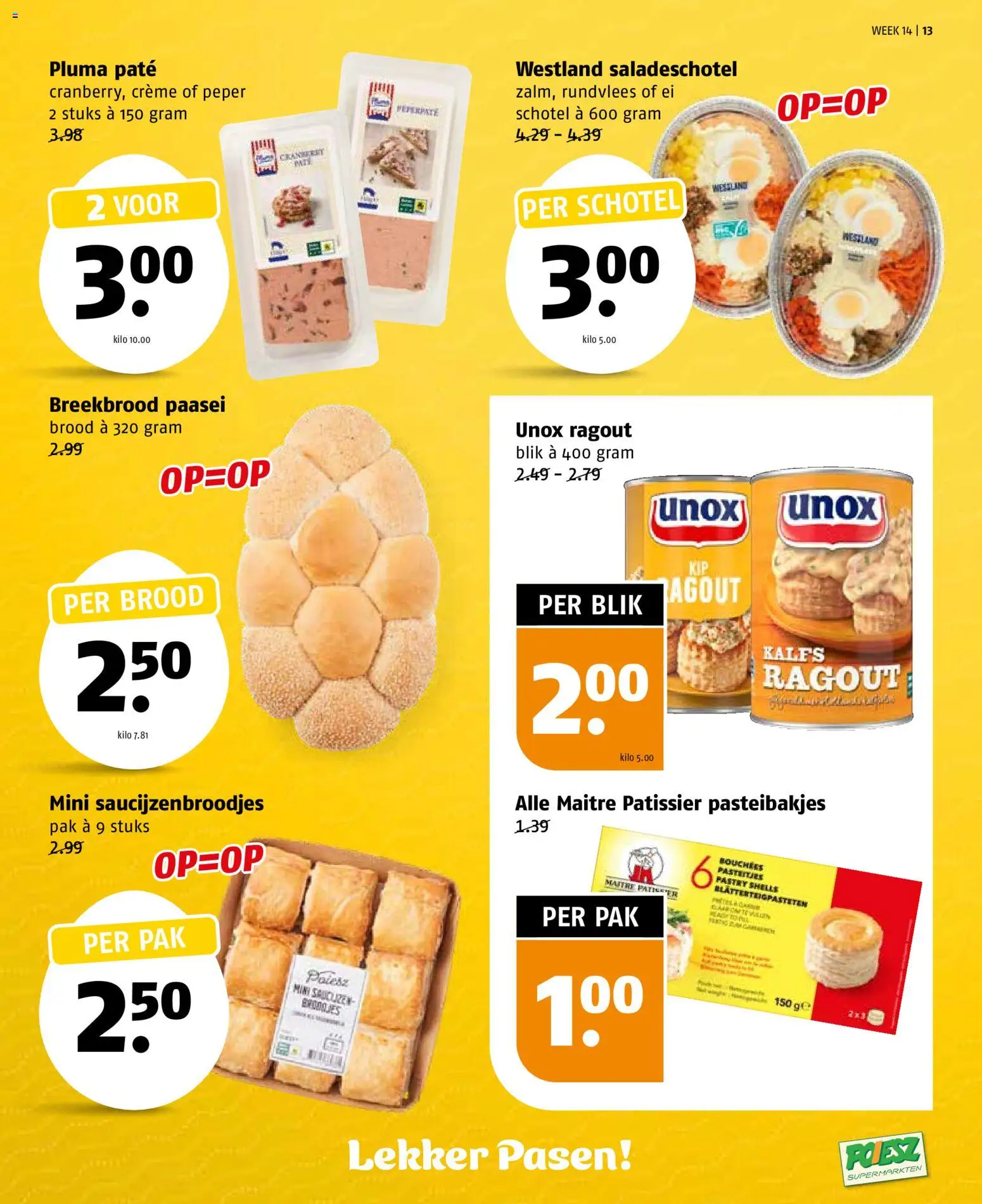 {H1} | Pagina: 13 | Producten: Brood, Rundvlees, Peper, Crème