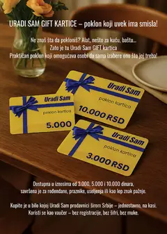 Uradi Sam katalog Prolećni asortiman - pregled Uradi Sam kataloga - važi od 05.03.2026 | Strana: 8 | Proizvode: Sto