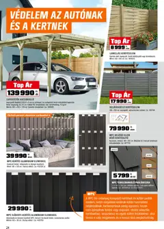 OBI akciós újság - amely érvényes a következő dátumtól: 31.03.2026 | Oldal: 24 | Termékek: Kocsibeálló, Belátásgátló