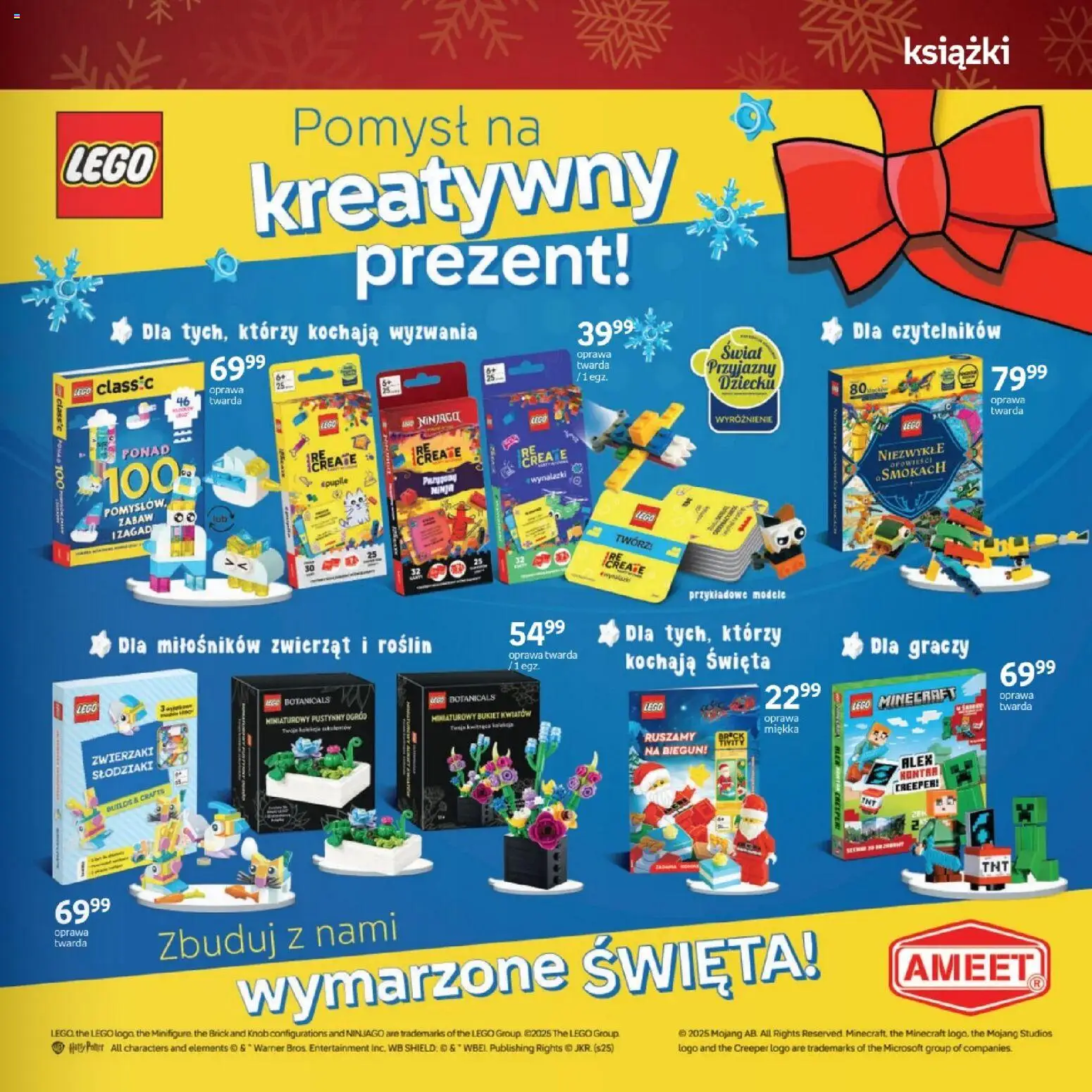 Empik promocje - Xmas Zabawki2 od 10.12.2025 | Strona: 9 | Produkty: Lego, Książki