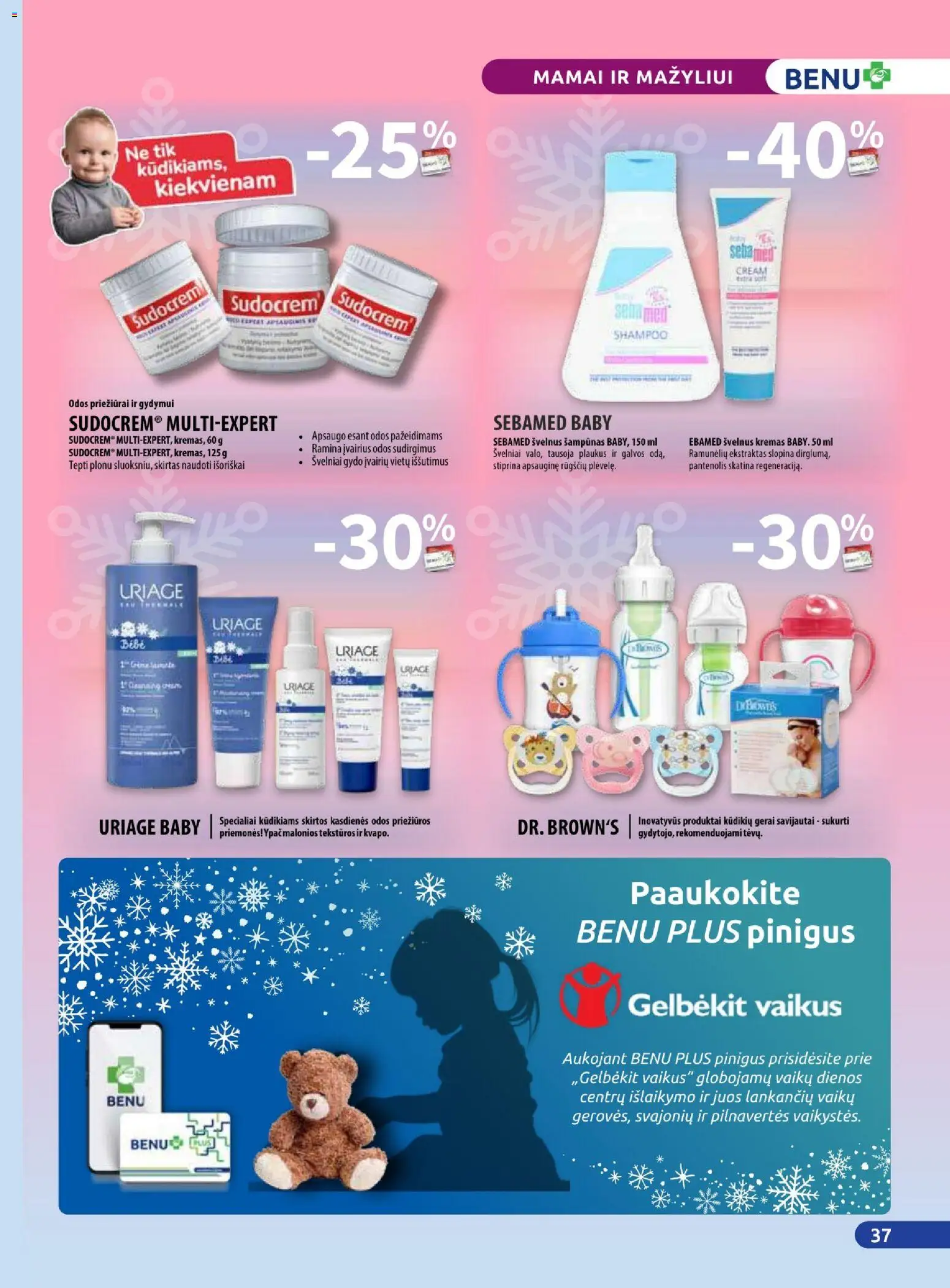 BENU akcijos nuo 01.12.2025 | Puslapis: 37 | Prekių: Šampūnas, Kremas