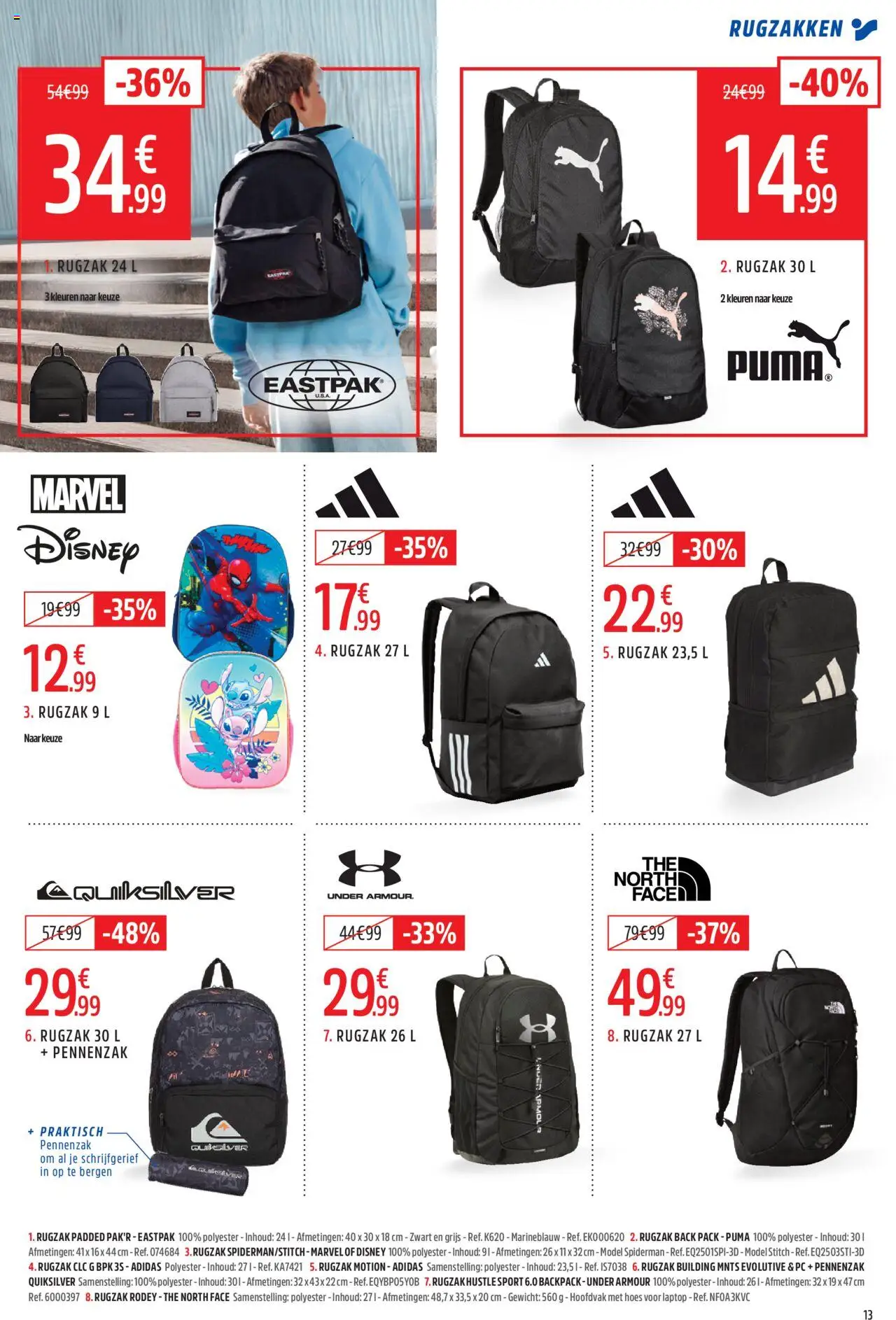  | Pagina: 13 | Producten: Rugzak, Pc, Gewicht, Laptop