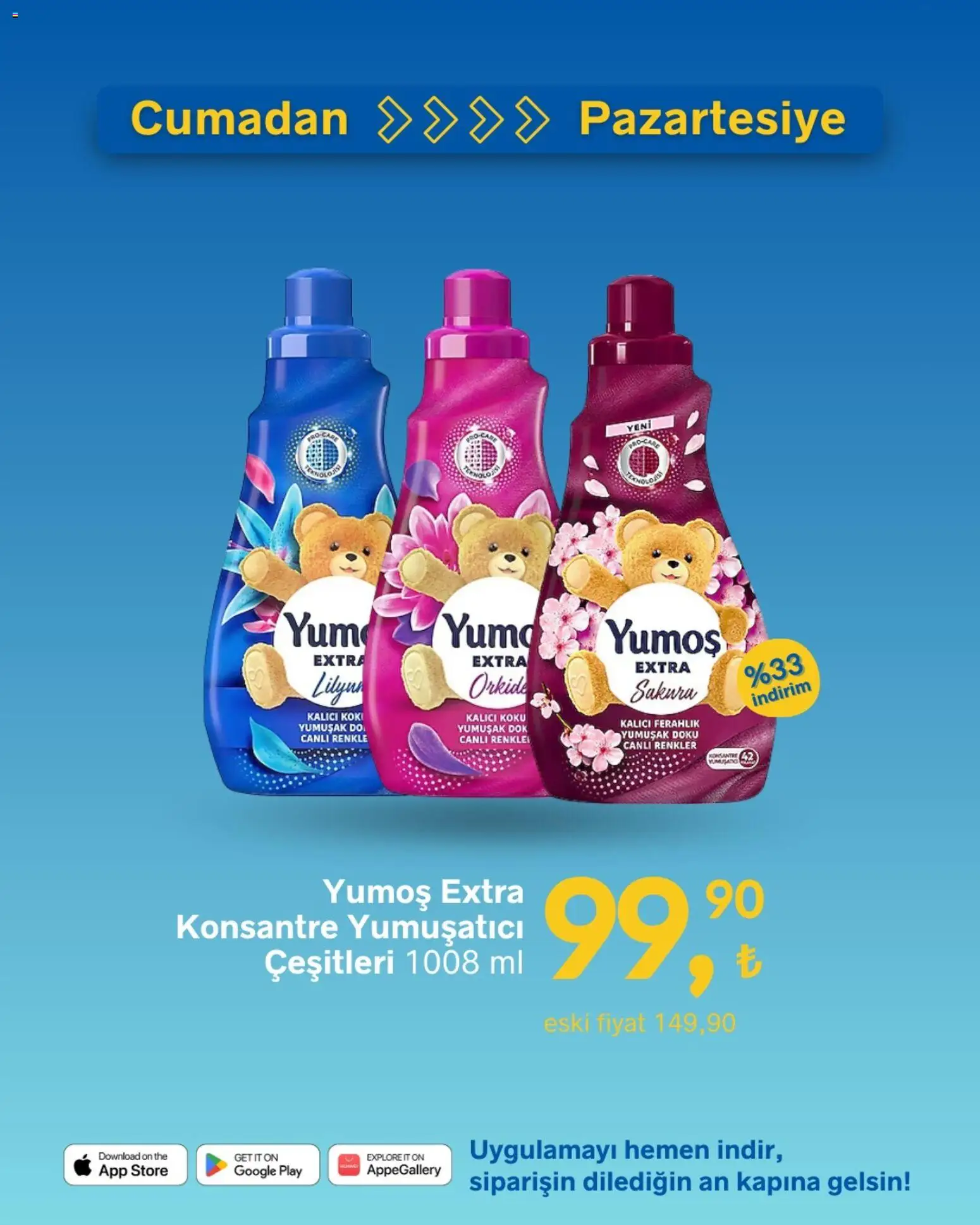 Gürmar Cumadan Pazartesiye - 23.01.2026 tarihinden itibaren geçerlidir | Sayfa: 2 | Ürünler: Yumuşatıcı, Koku