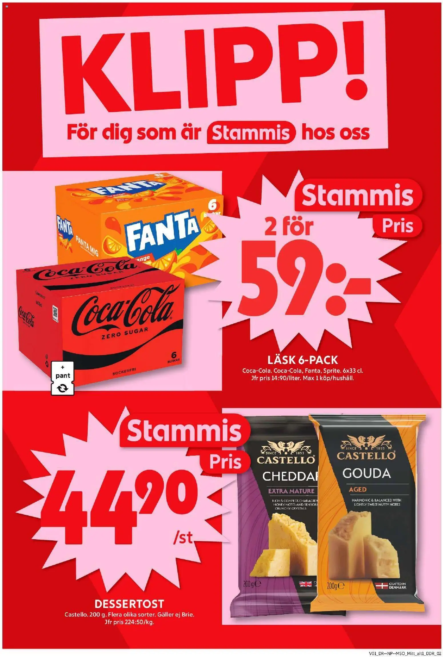 ICA Maxi reklamblad aktuell från 30.12.2025 | Sida: 3 | Produkter: Galler, Cheddar, Fanta