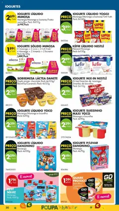 IOGURTE LÍQUIDO MIMOSA, Morango/Morango e banana/Frutos vermelhos Pack 8x151g │ válido de 09.09.2025 | Página: 24 | Produtos: Banana, Nestlé, Iogurte liquido, Proteina