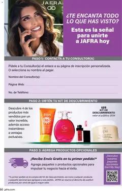 JAFRA folleto │ válido desde el 01.07.2025 | Página: 50 | Productos: Protector solar, Teléfono, Γαύρος, Body