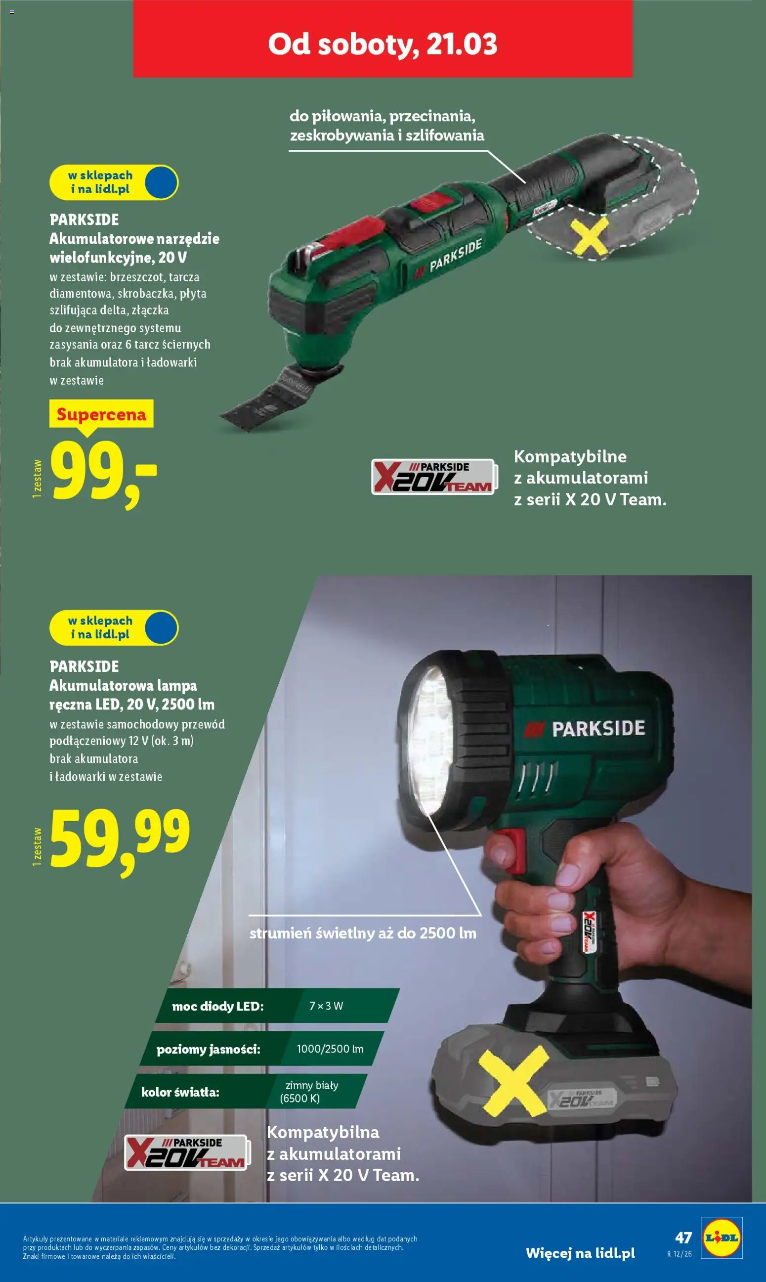 Lidl Katalog od 16.03.2026 | Strona: 55 | Produkty: Lampa